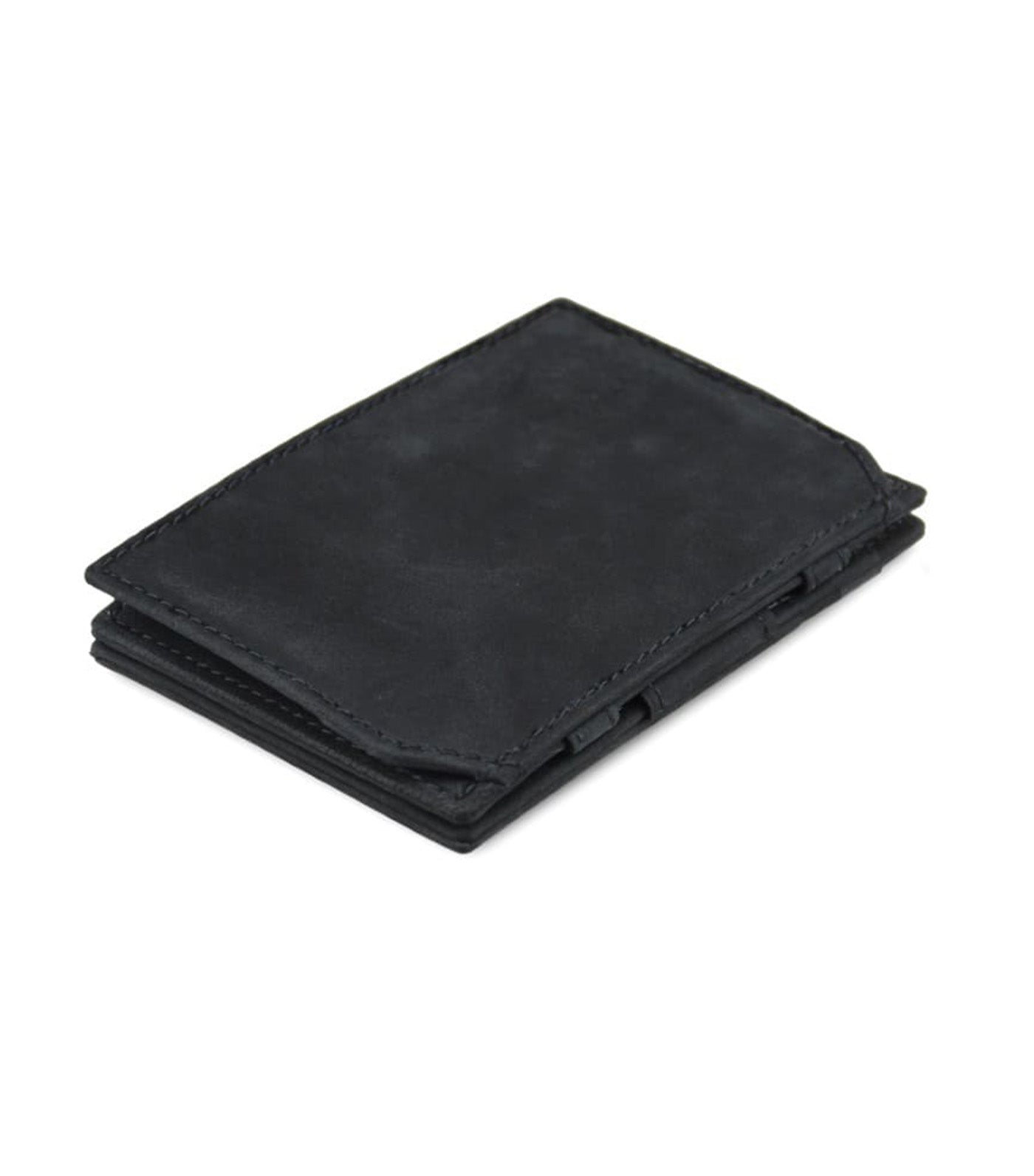 Garzini Essenziale Magic Coin Wallet Carbon Black