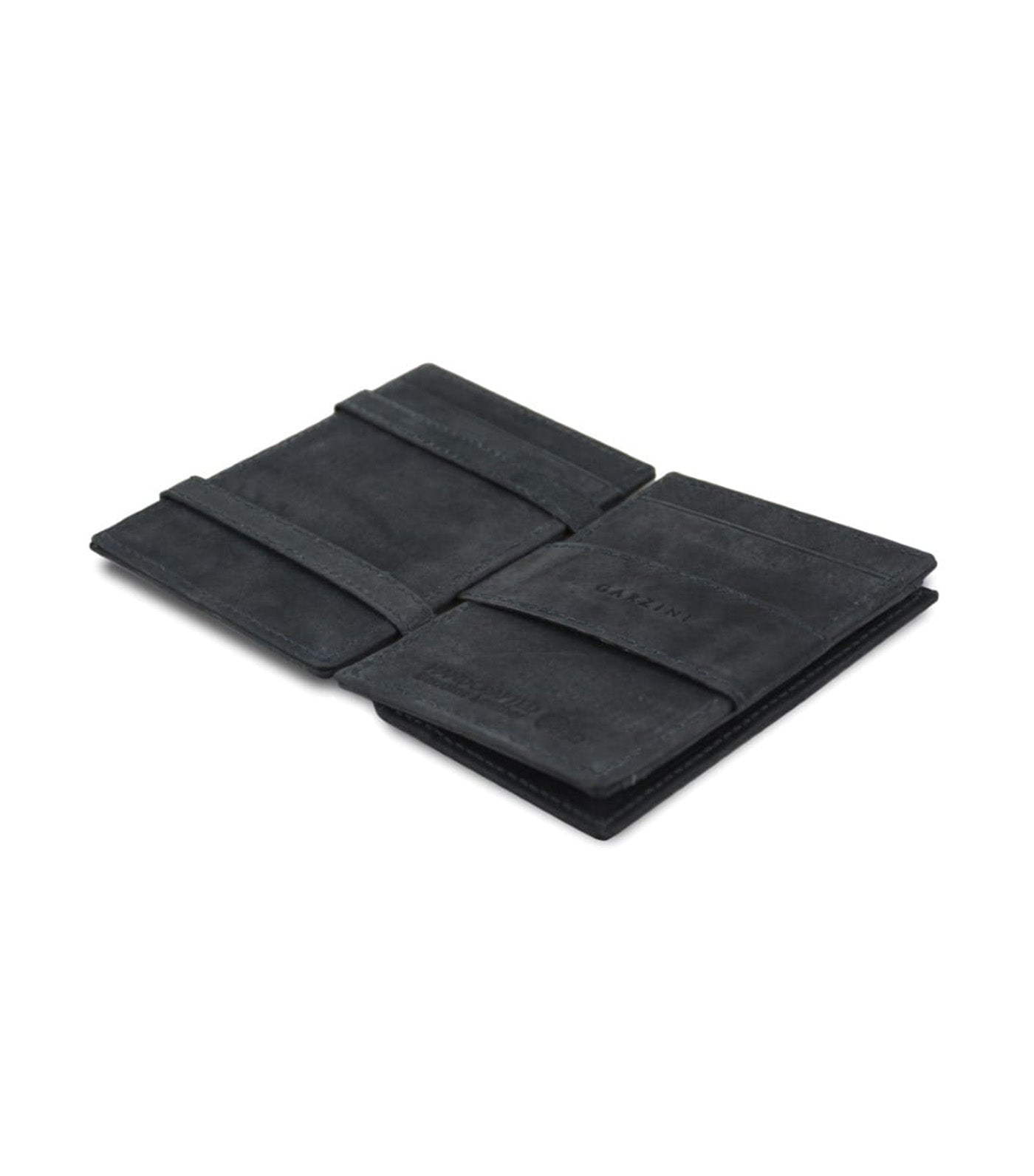 Garzini Essenziale Magic Coin Wallet Carbon Black