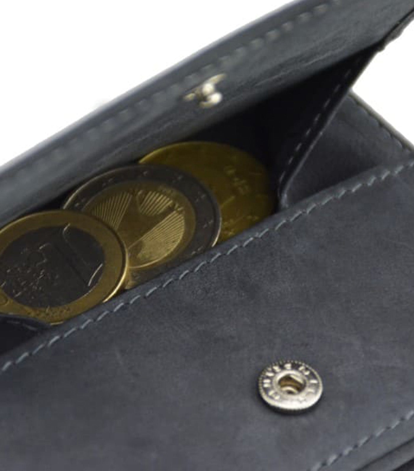 Garzini Essenziale Magic Coin Wallet Carbon Black