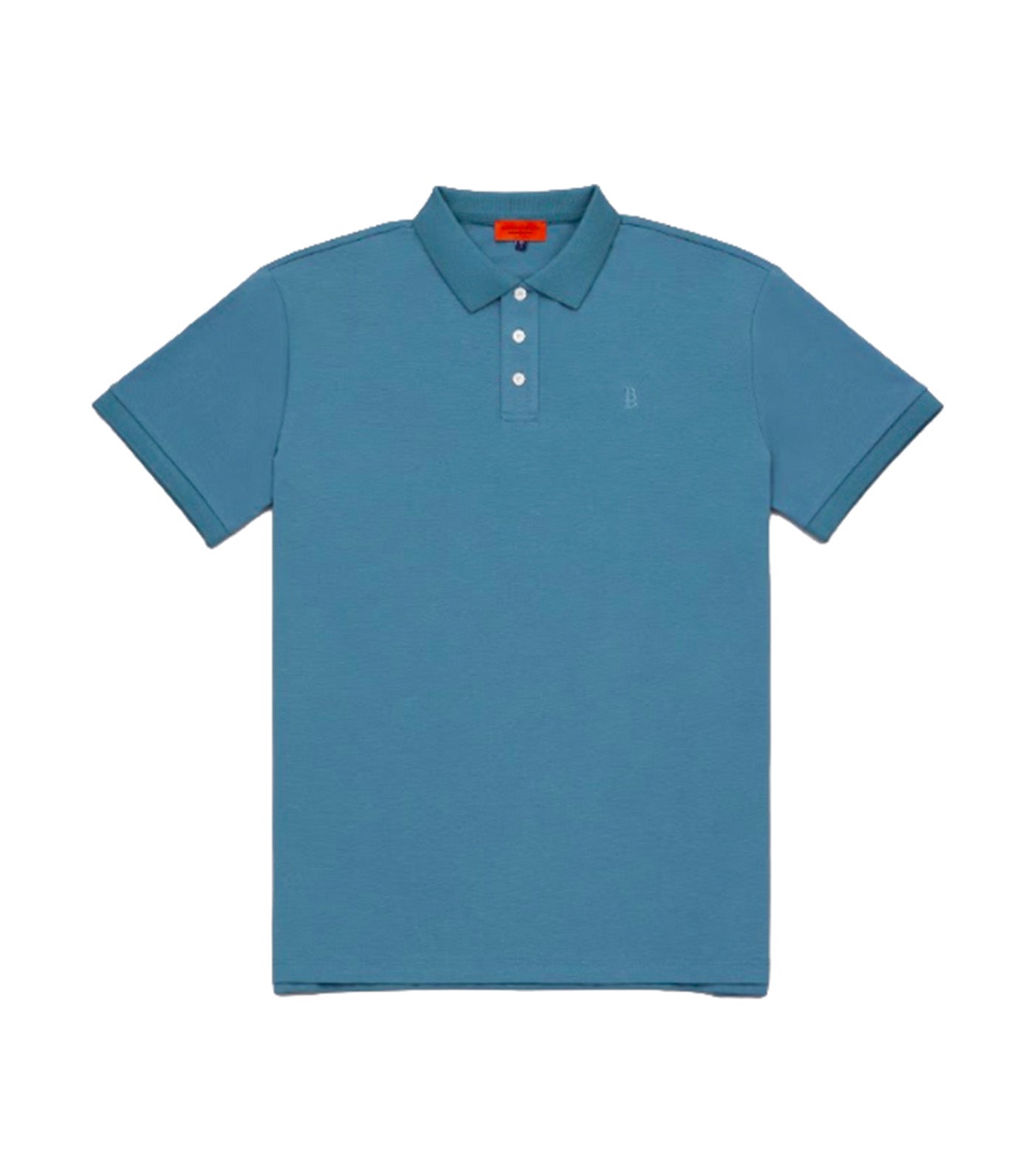 Performance Tech Rib Polo Tee Saxony Blue