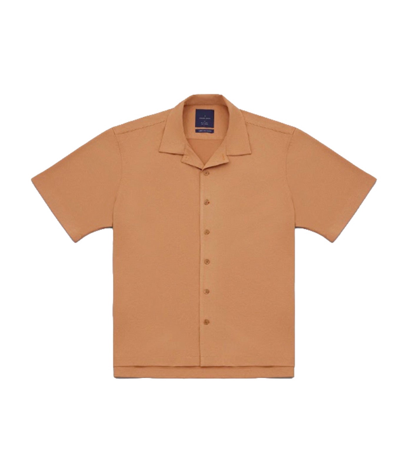 Koga Oak Cuban Short Sleeves Shirt Brown