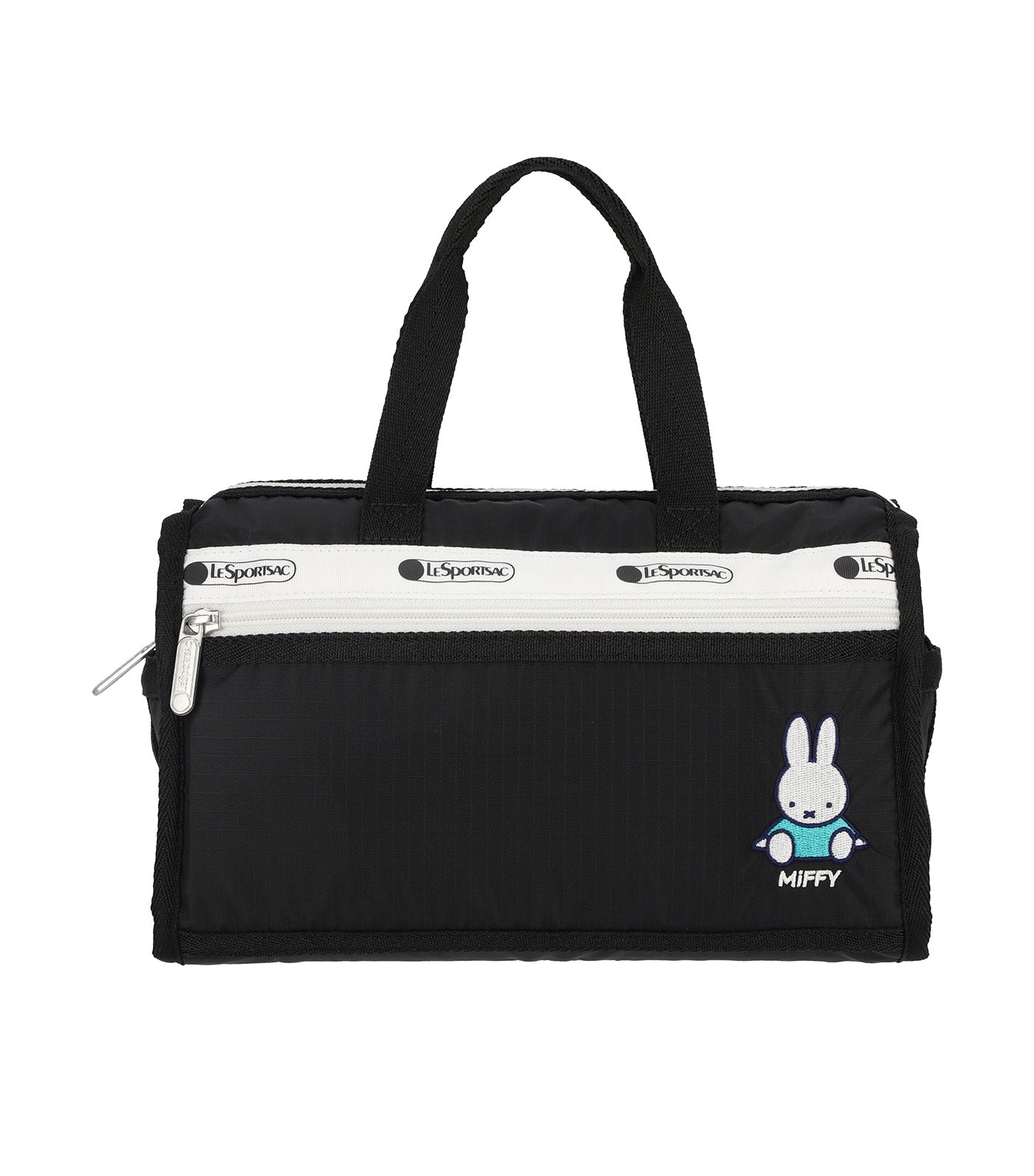 LeSportsac x Dick Bruna Deluxe Mini Duffel Miffy Embroidery Mini Duffel