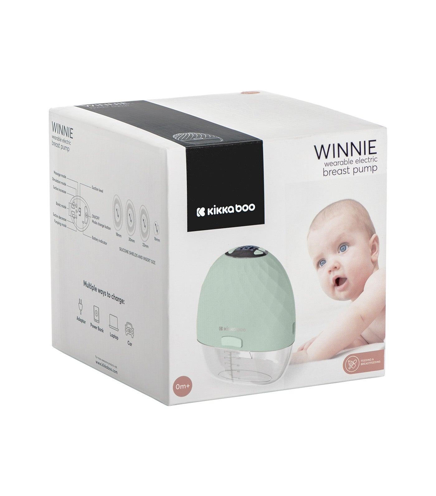 Wearable Electric Breastpump Winnie Mint