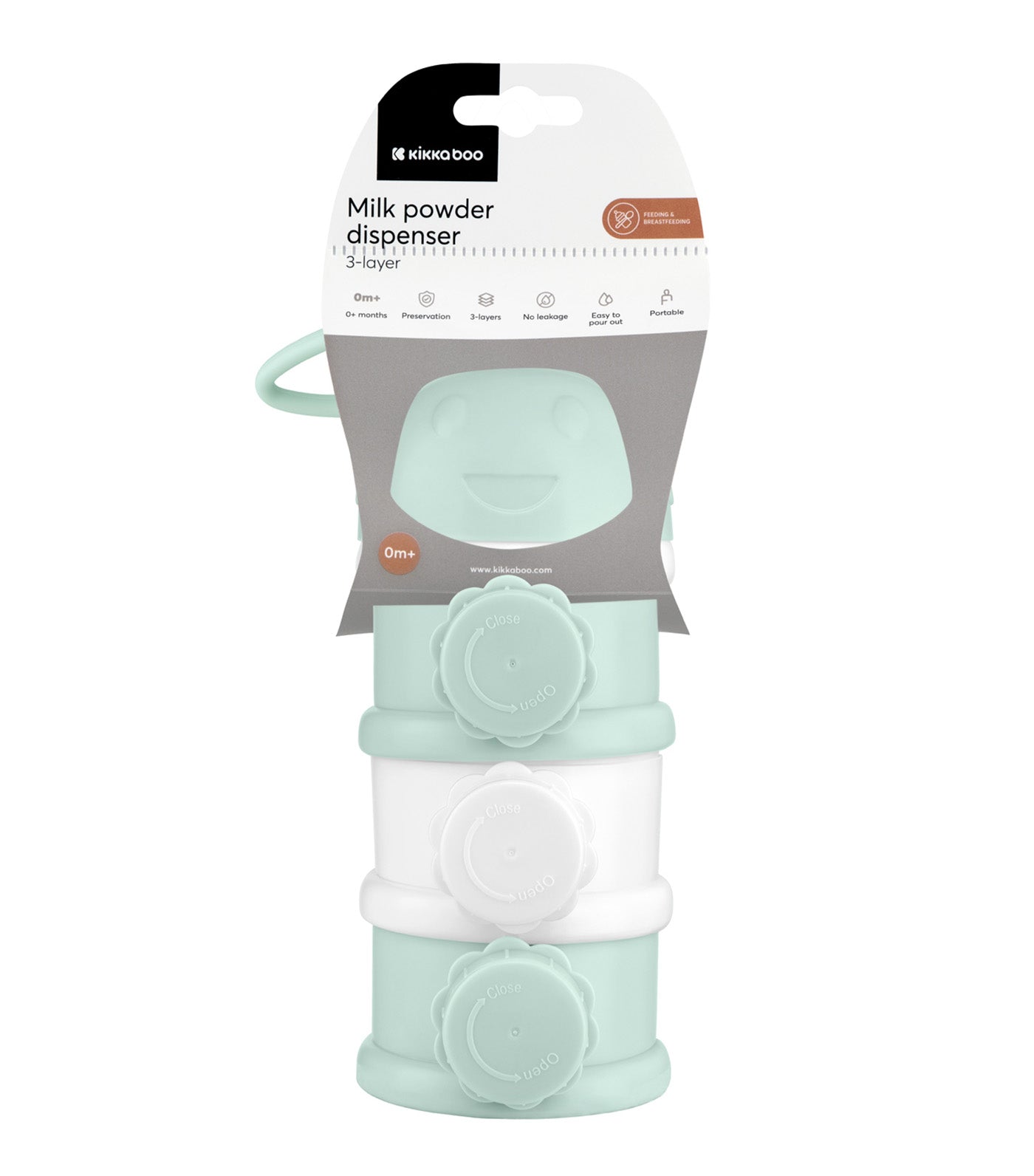 Milk Powder Dispenser 3-Layer