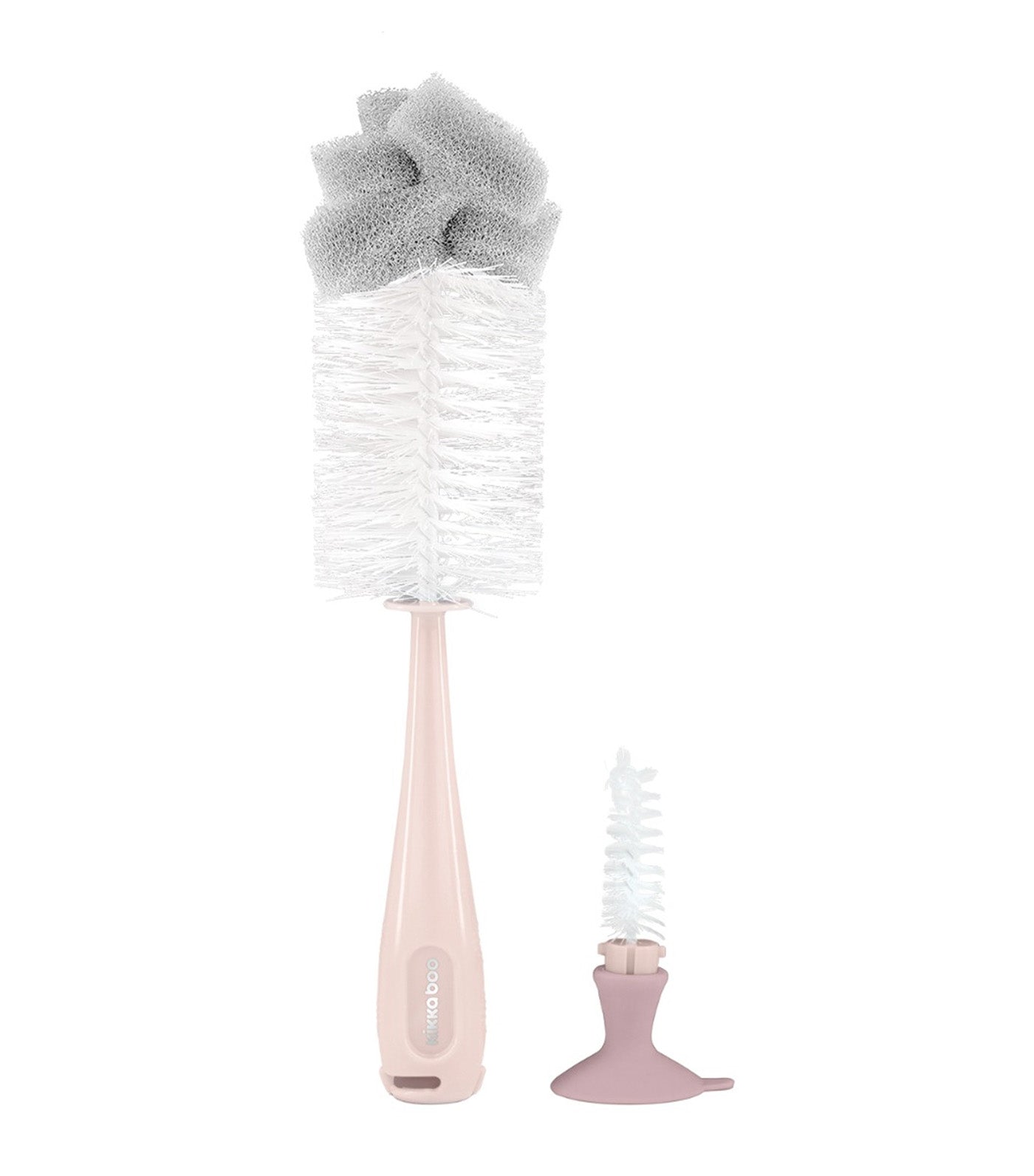 Bottle Brush with Nipple Cleaner 2-in-1