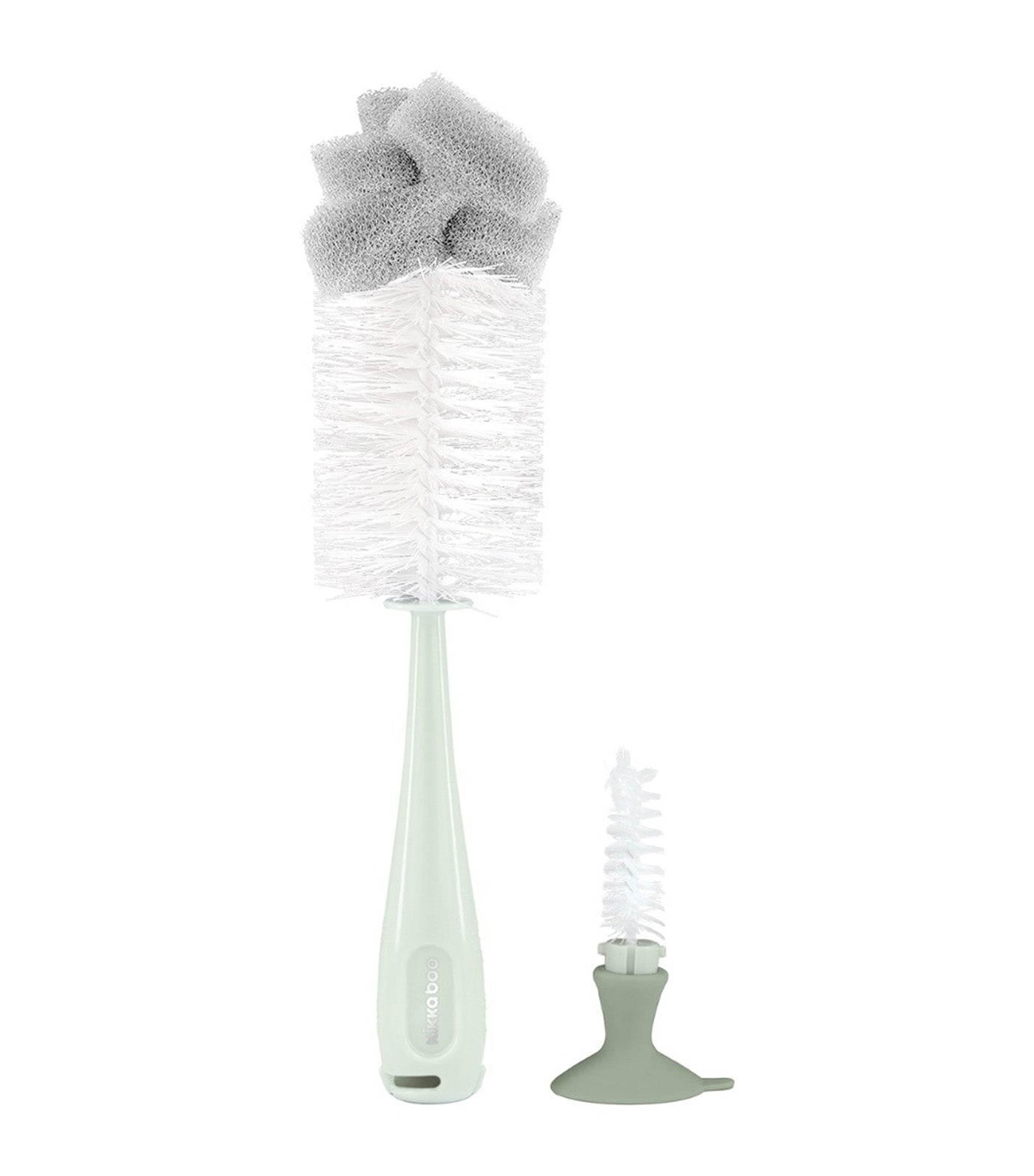 Bottle Brush with Nipple Cleaner 2-in-1