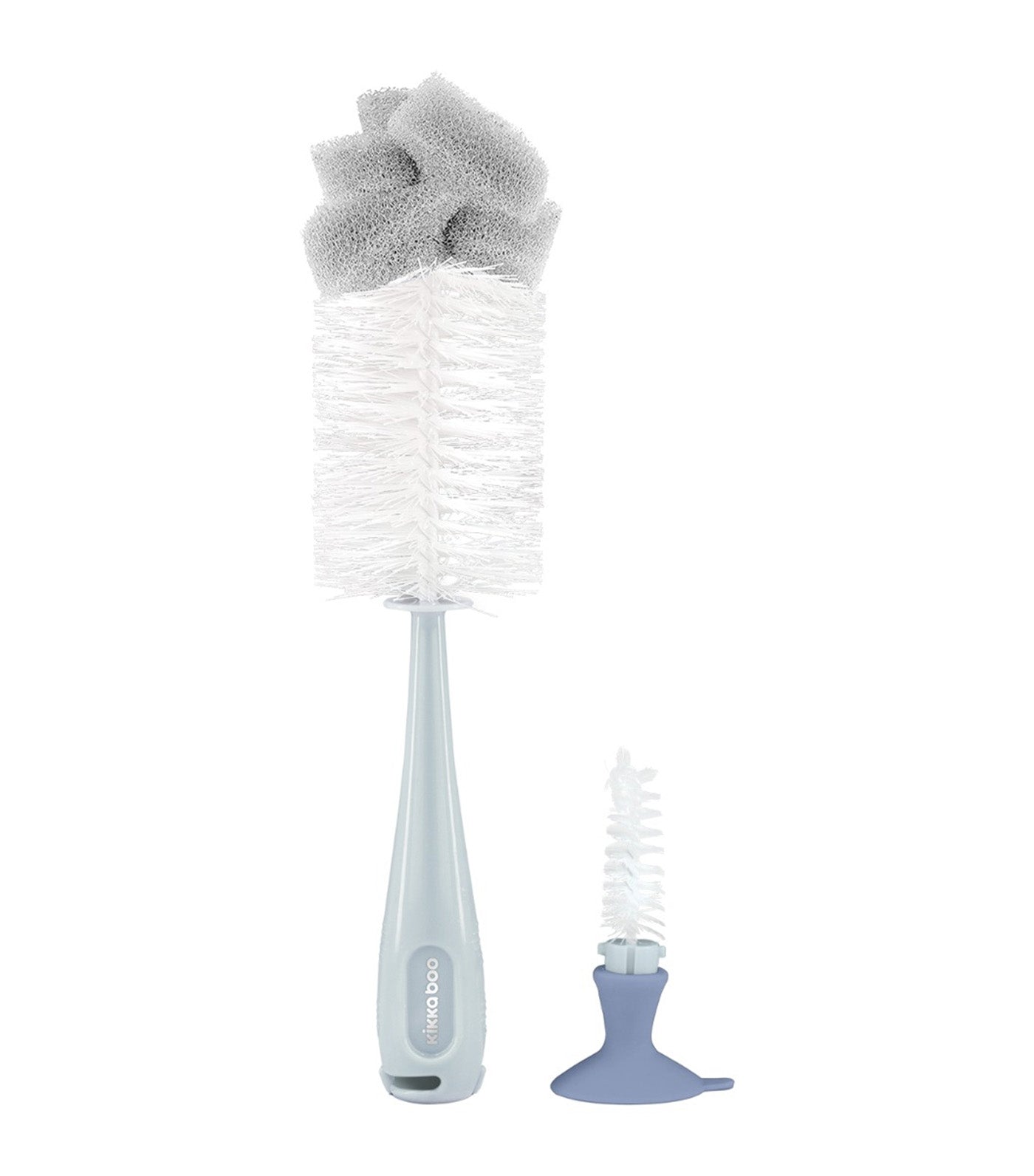 Bottle Brush with Nipple Cleaner 2-in-1