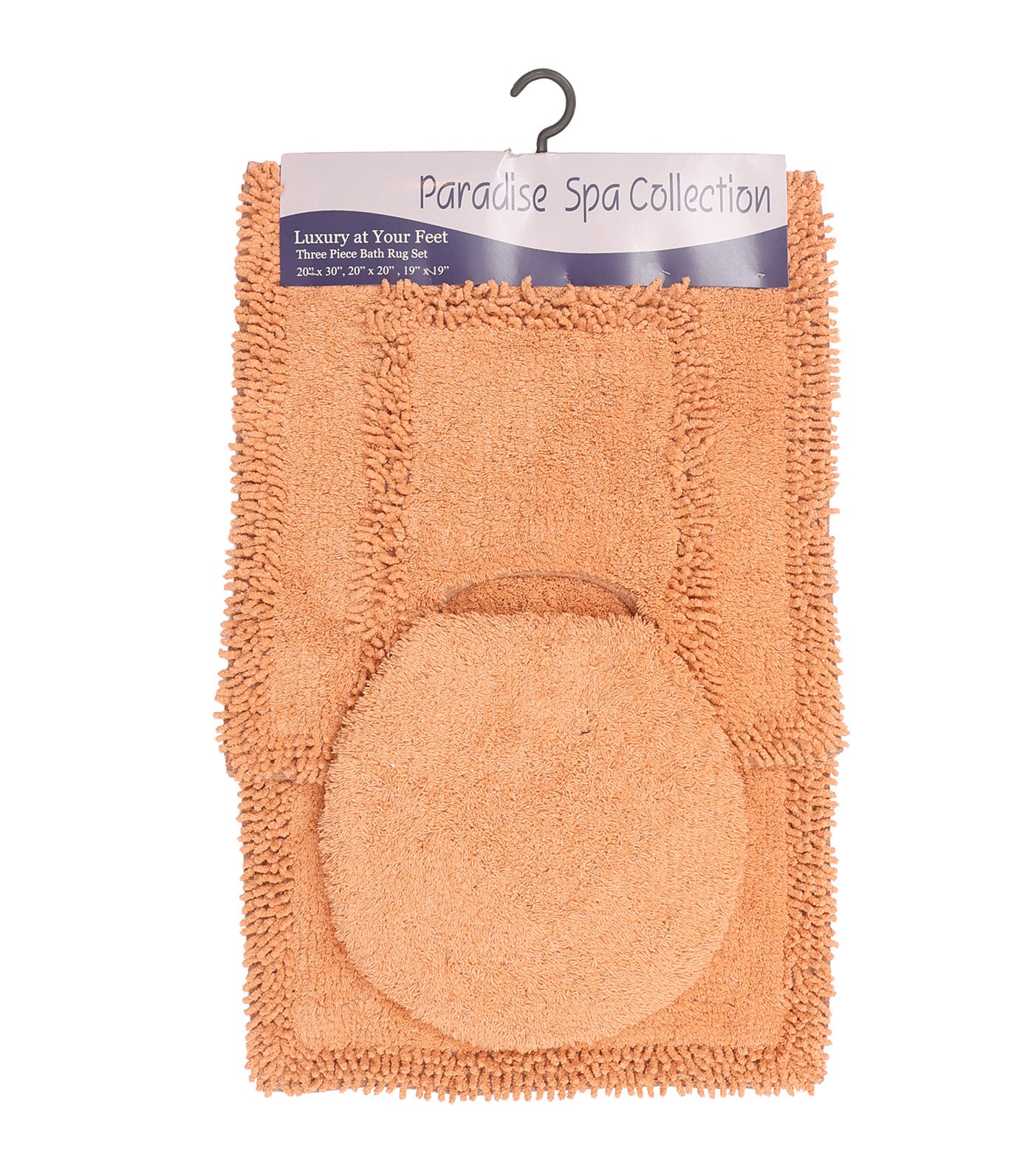 Paradise Spa 3-Piece Rug Set