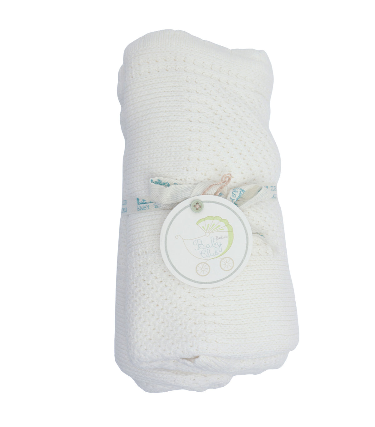 Knitted Blanket White