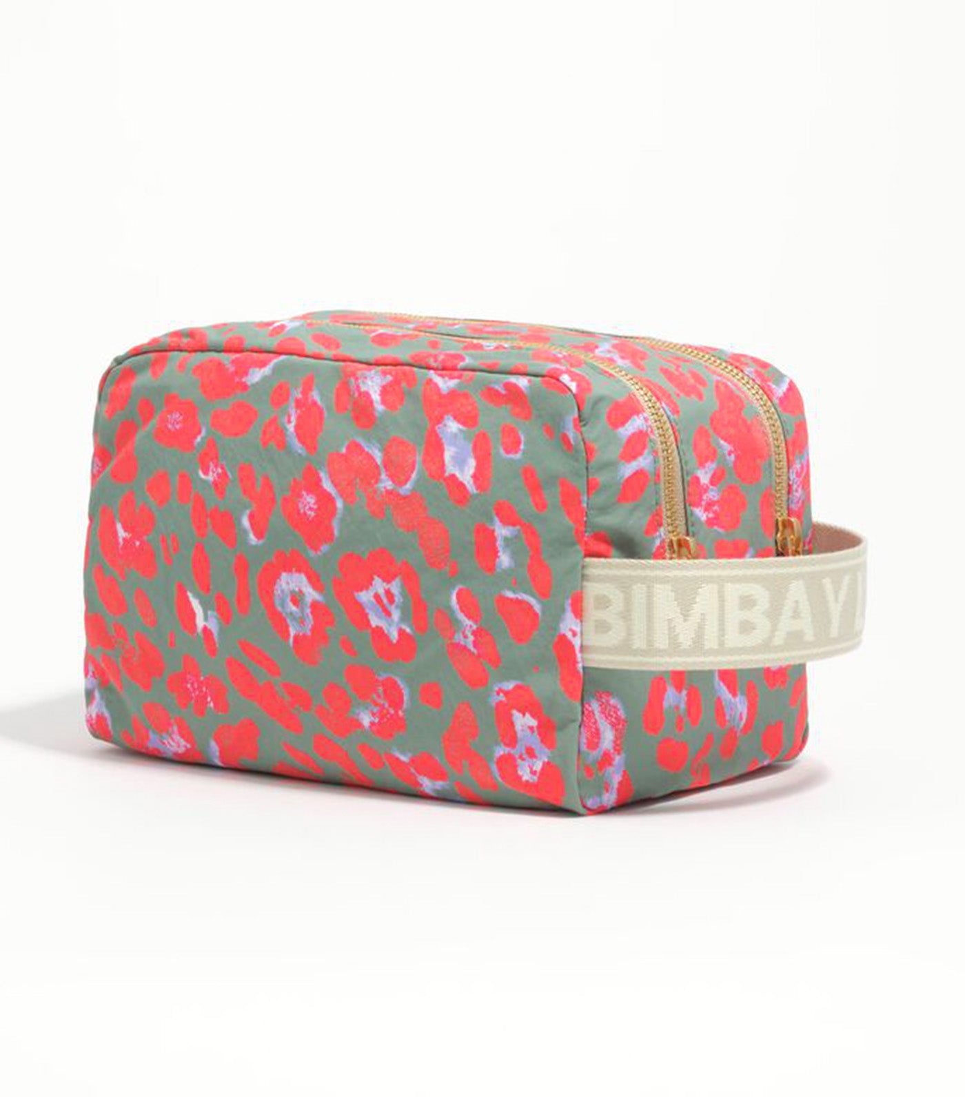 Large Double Nylon Make-Up Case