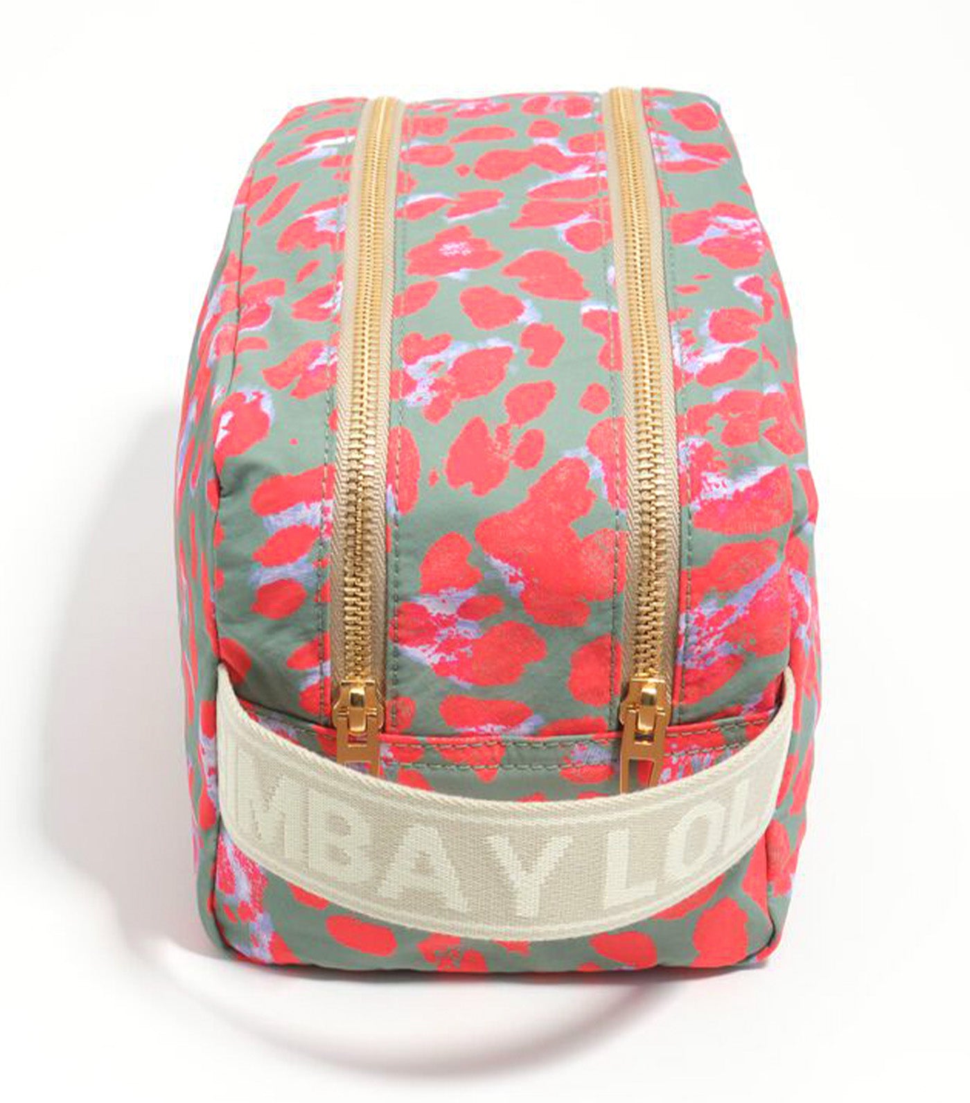 Large Double Nylon Make-Up Case