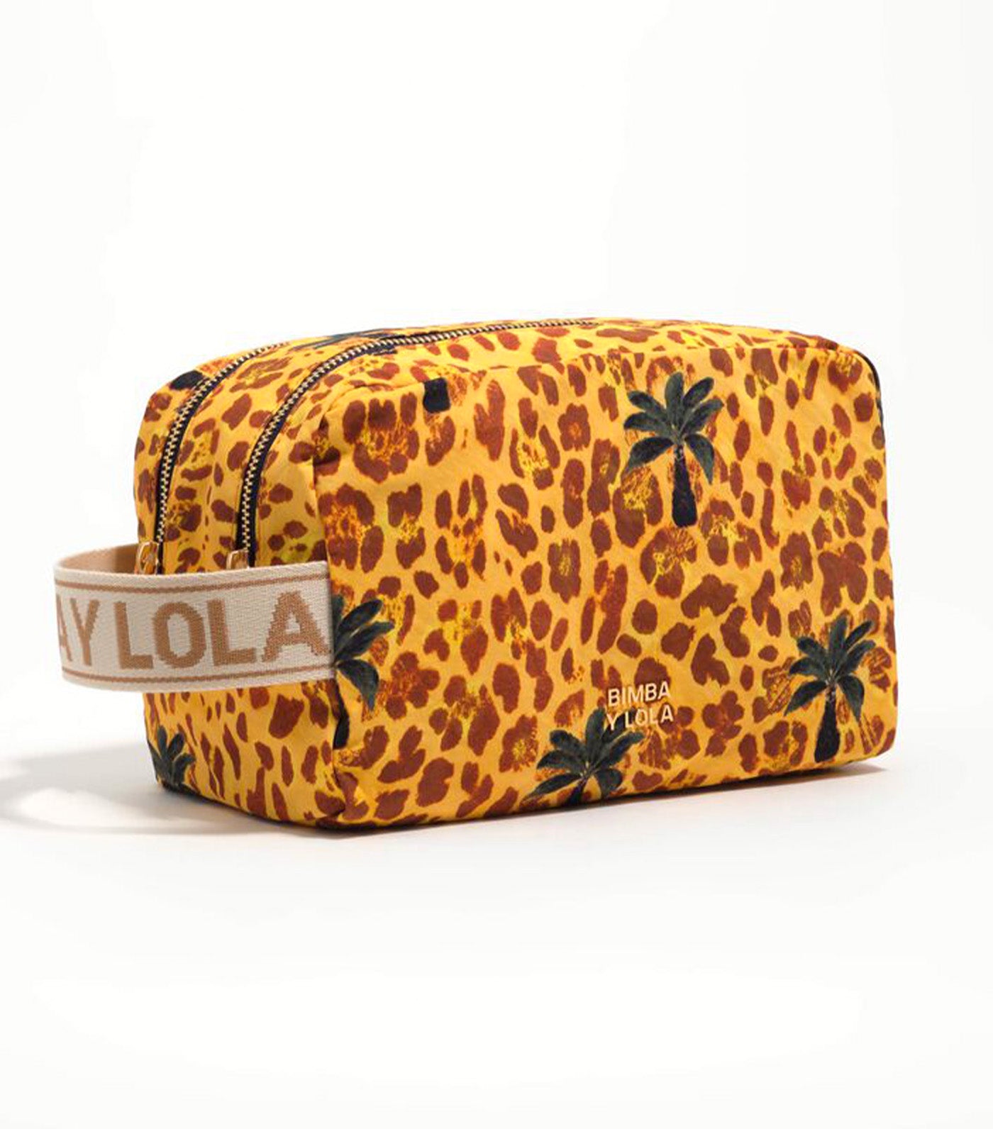 Large Double Nylon Make-Up Case