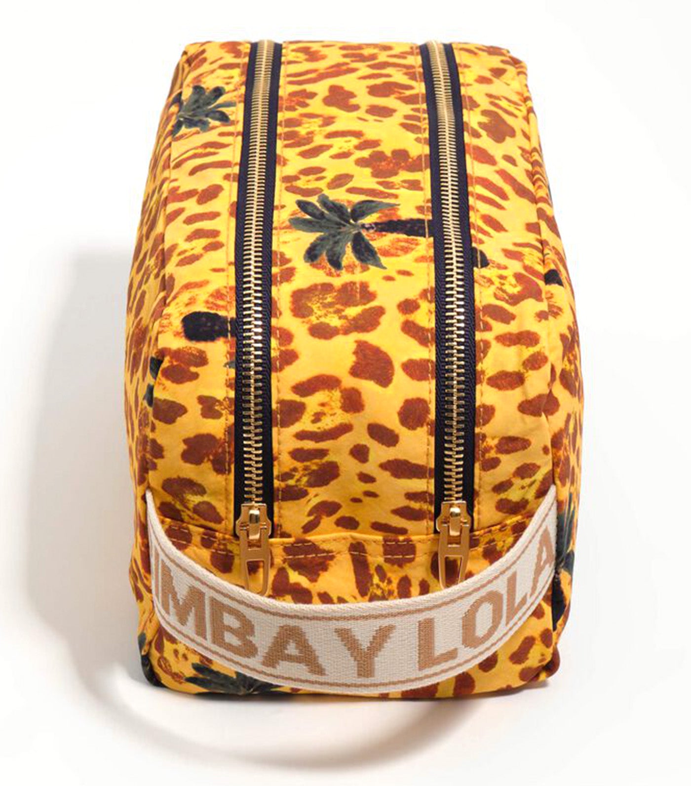 Large Double Nylon Make-Up Case