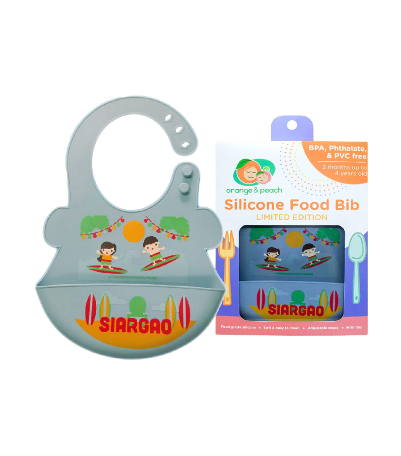 Complimentary Silicone Bib (Assorted Designs)