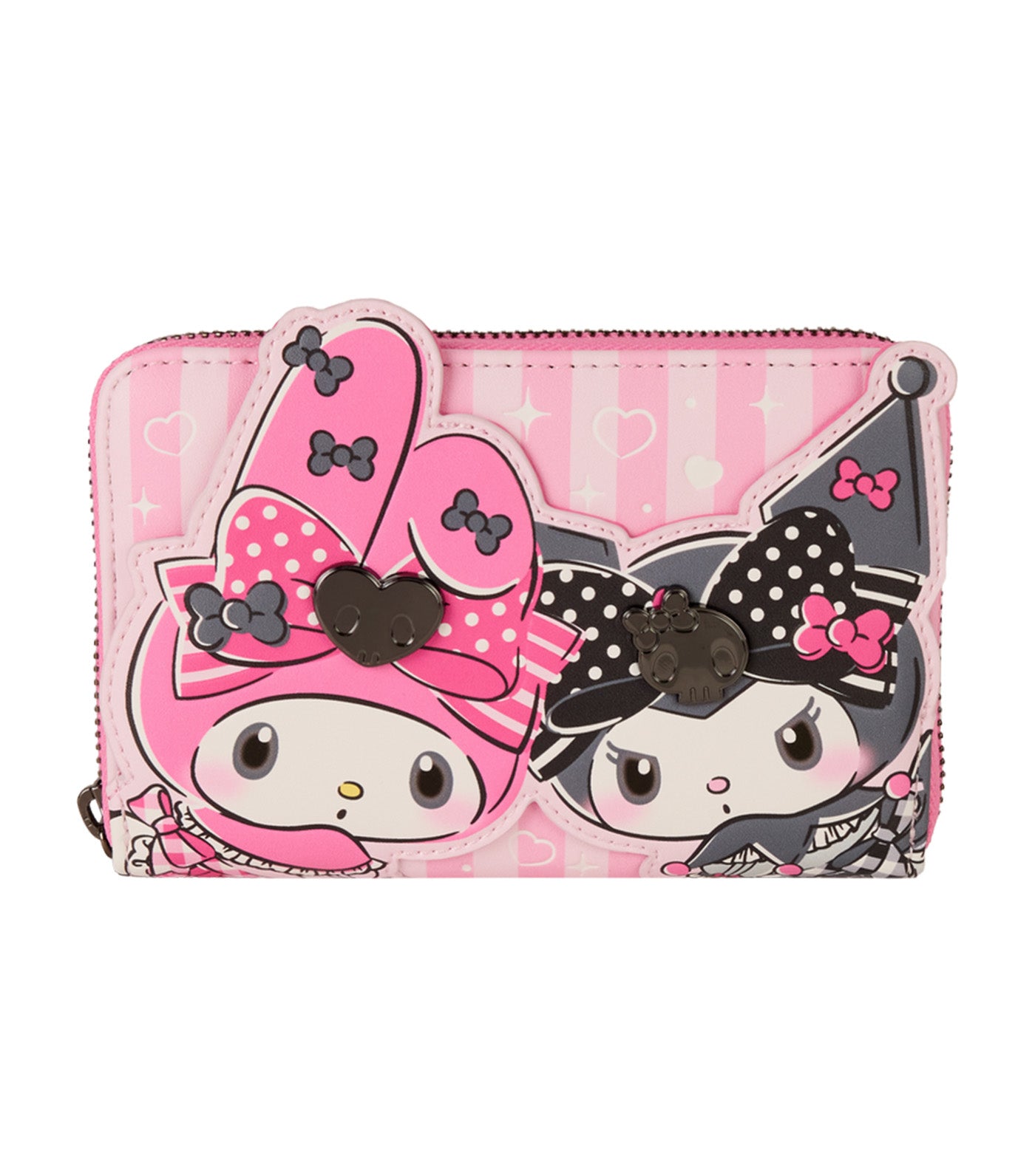 Sanrio My Melody and Kuromi Zip Around Wallet