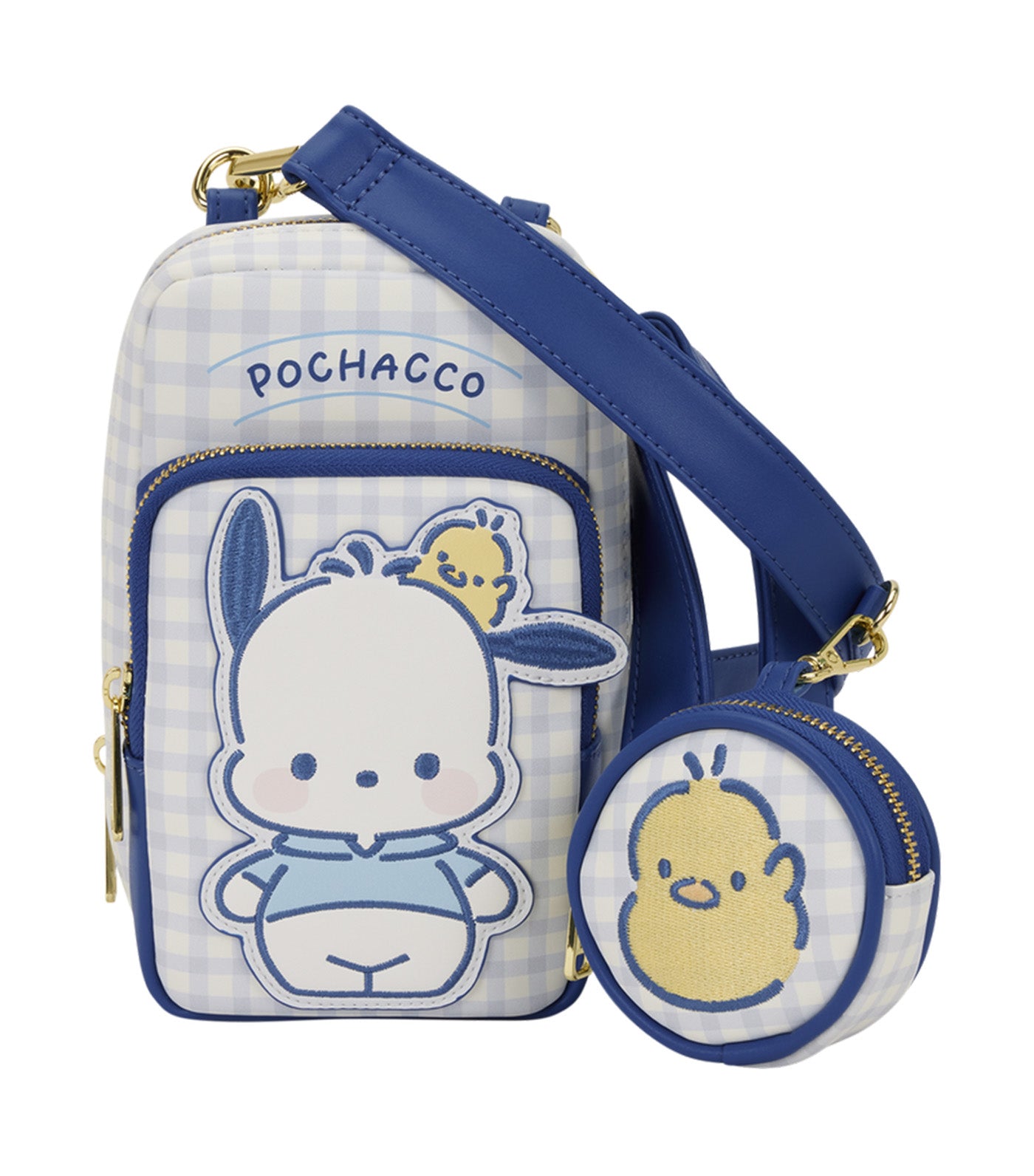 Sanrio Pochacco Crossbody Sling Bag with Coin Bag