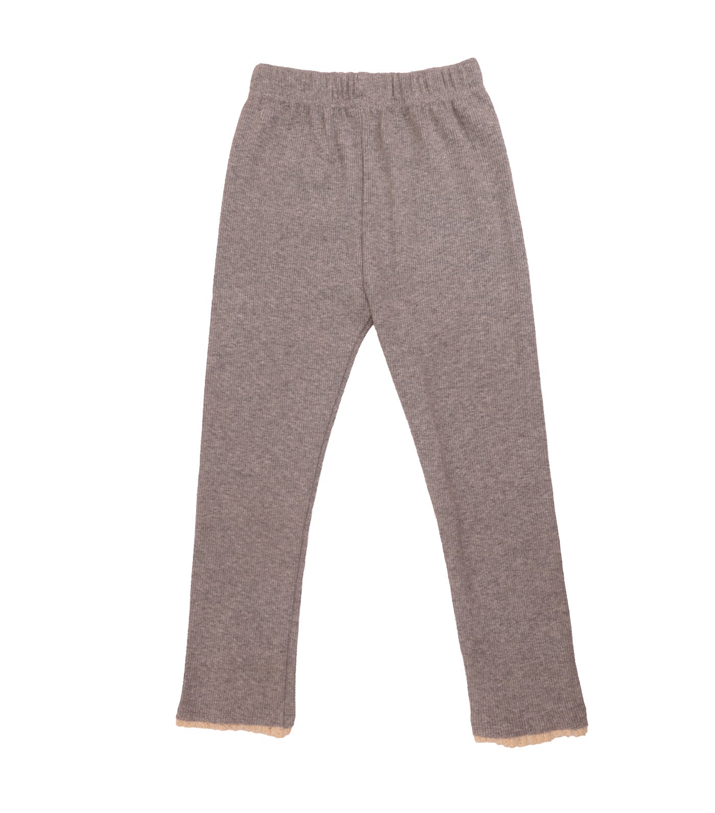 Genevieve Leggings with Ribbon Gray