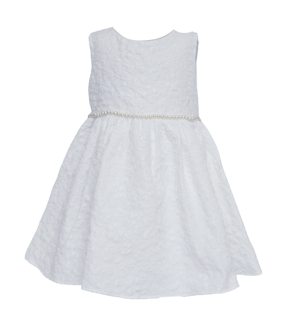 Sleeveless Dress White