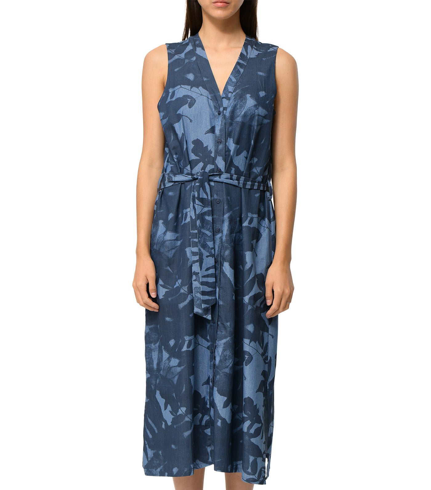 Britany Dress Navy/Denim