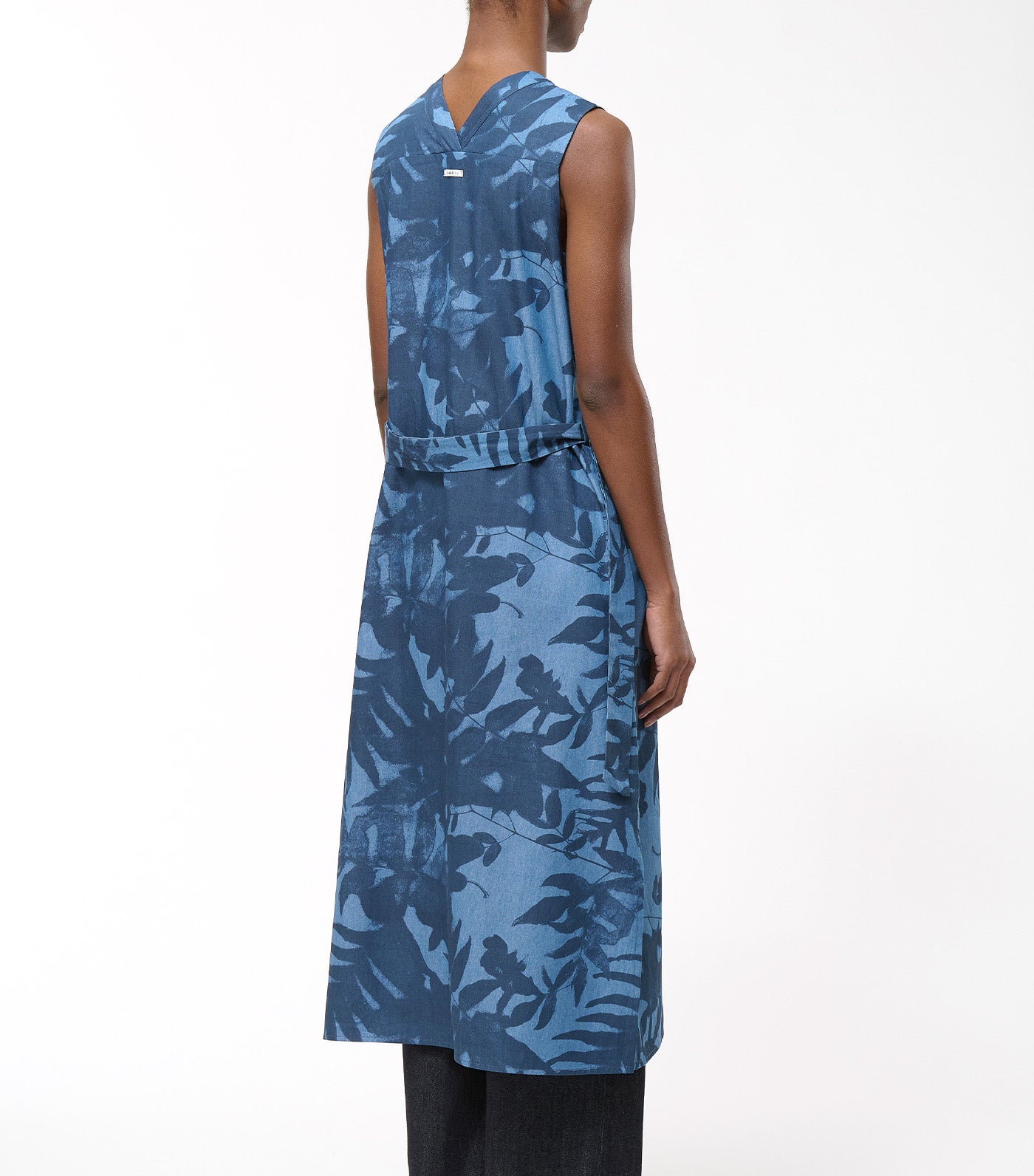 Britany Dress Navy/Denim