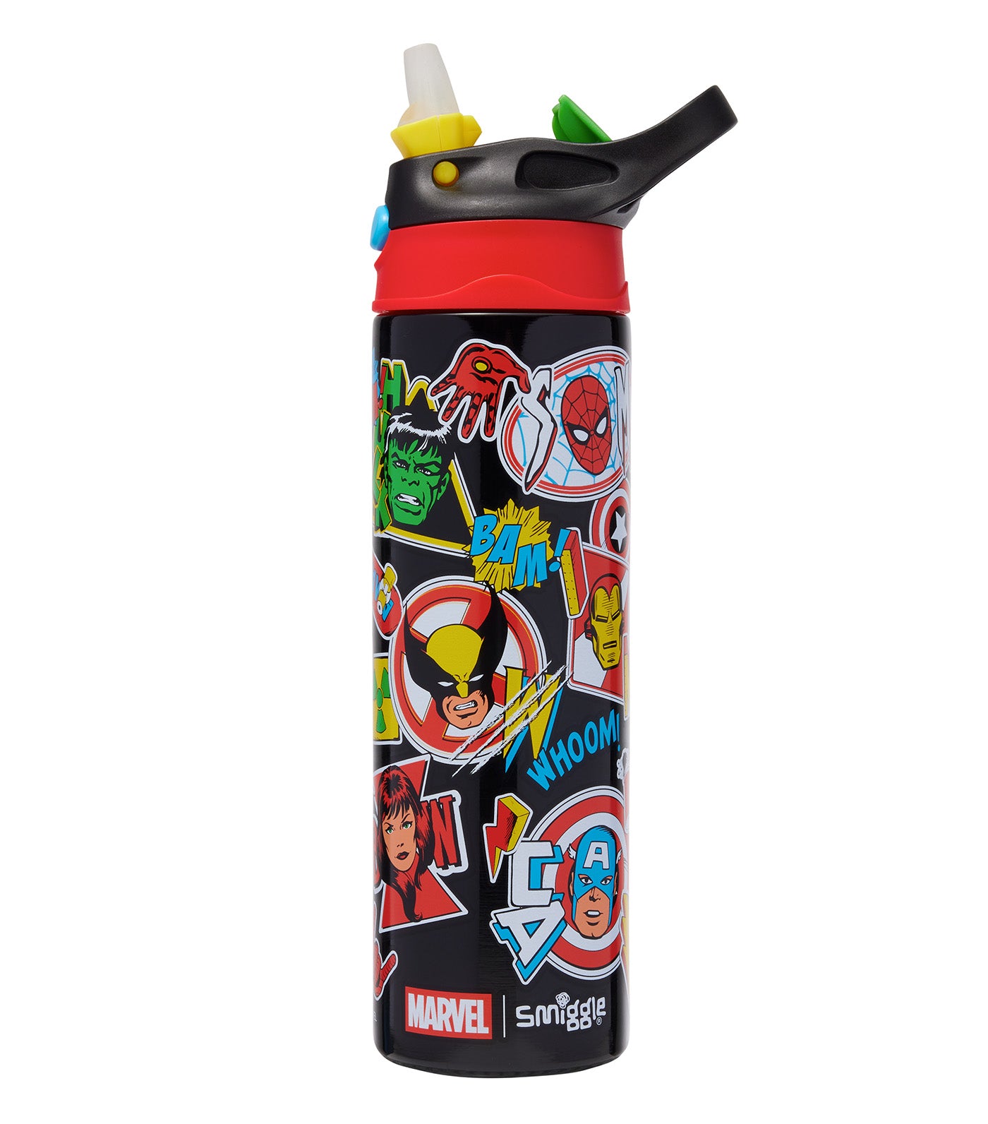 Marvel Insulated Stainless Steel Flip Drink Bottle 520ml