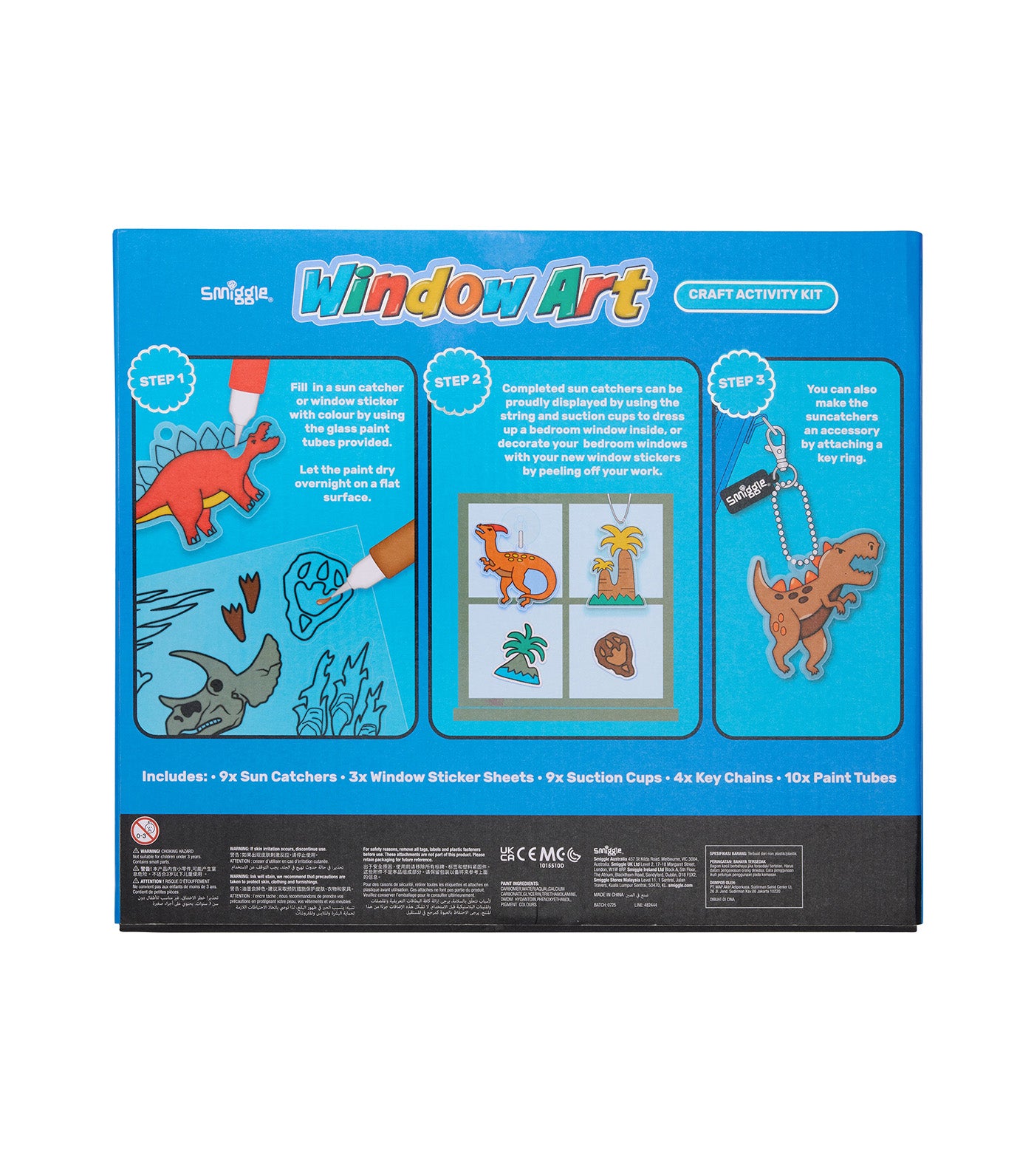 Window Art Craft Activity Gift Set
