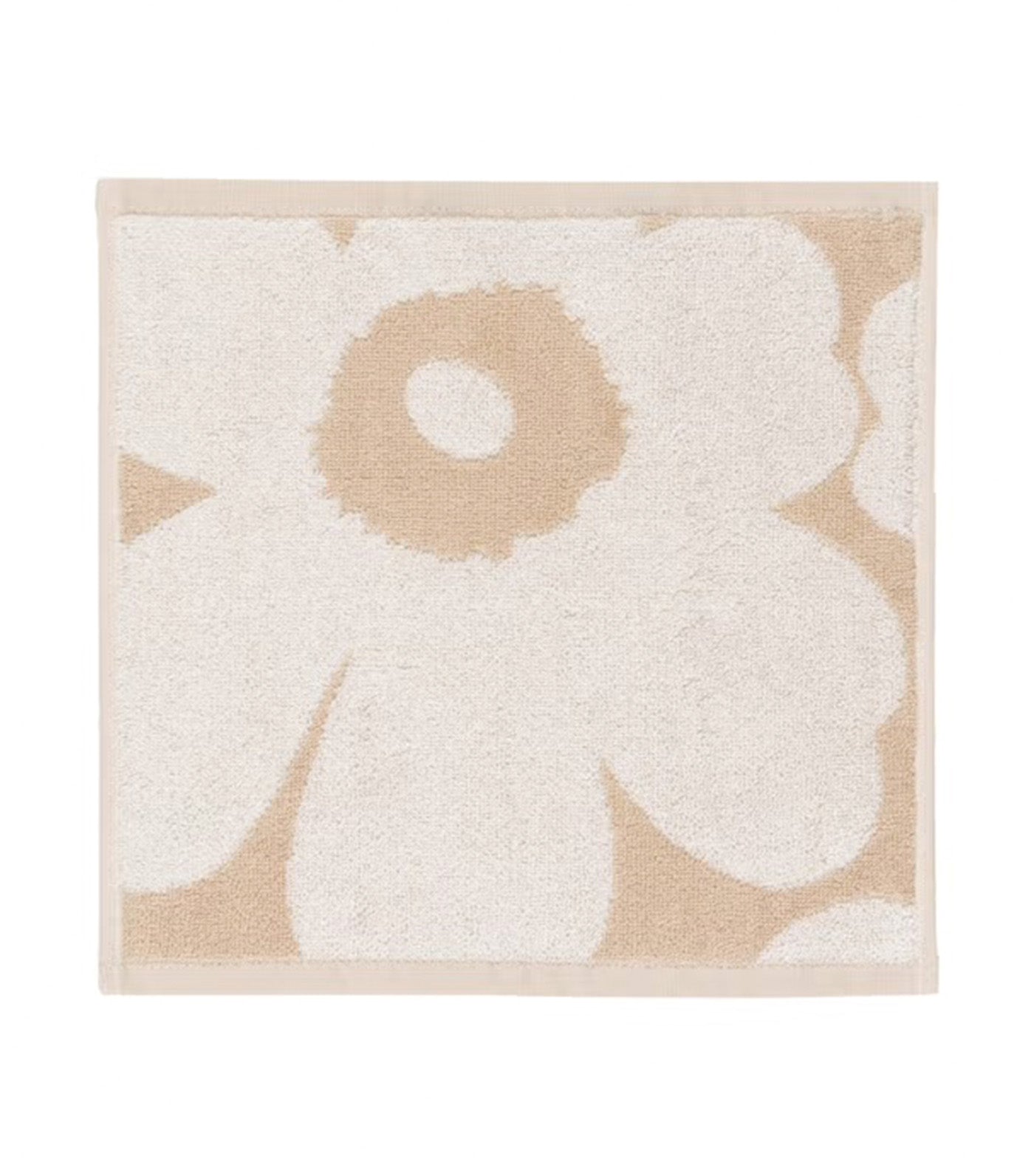 Unikko Towels Beige/White