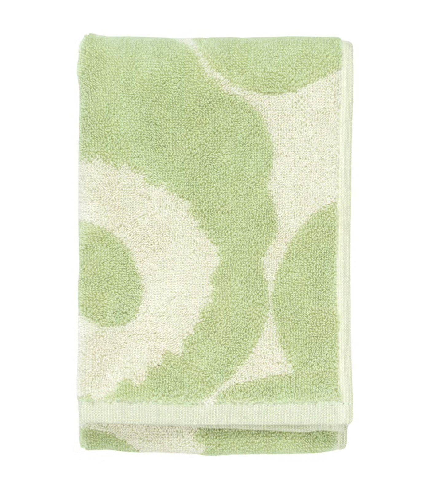 Unikko Towels and Bath Mat Off White/Sage