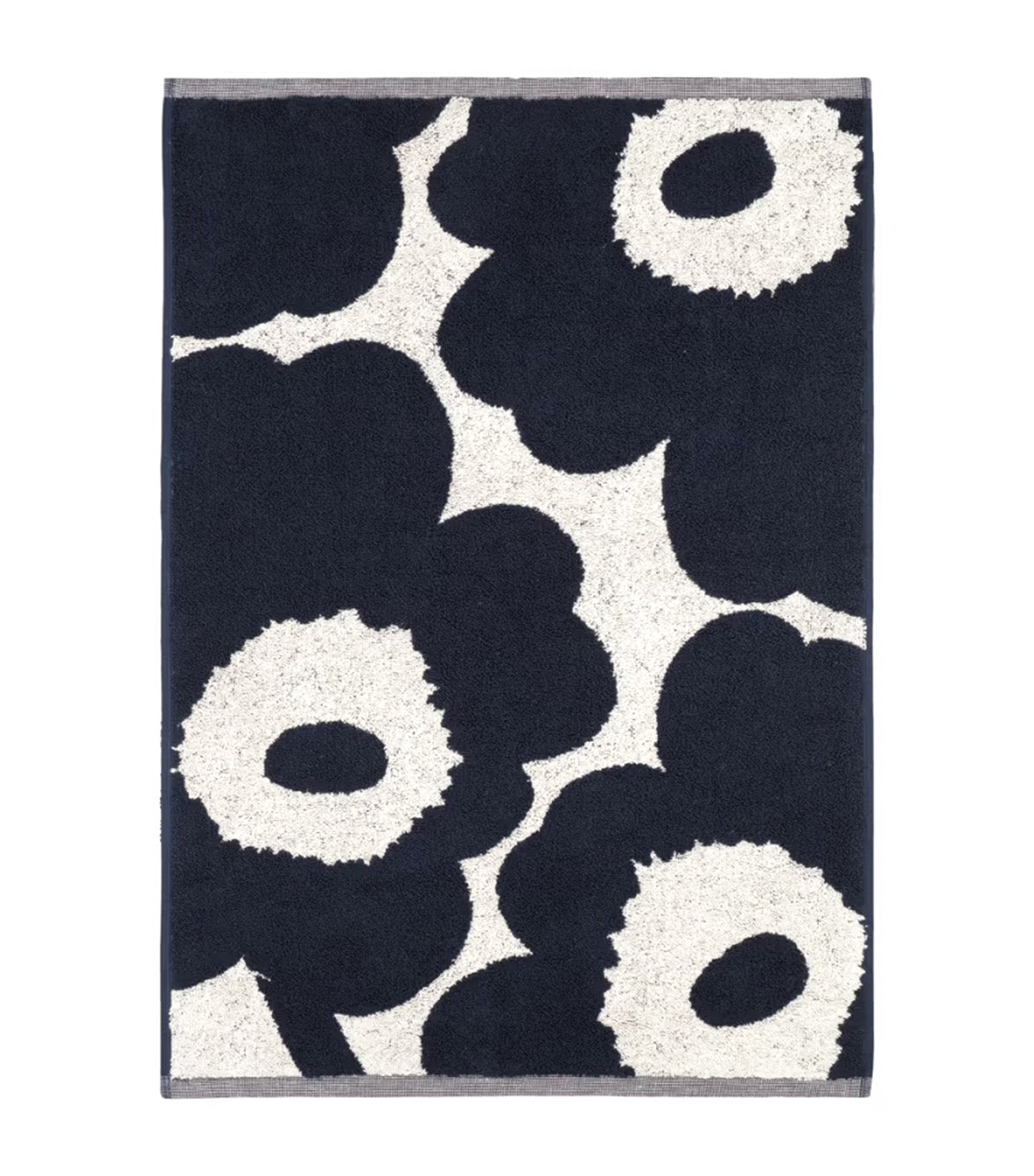 Unikko Towels Cotton/Dark Blue