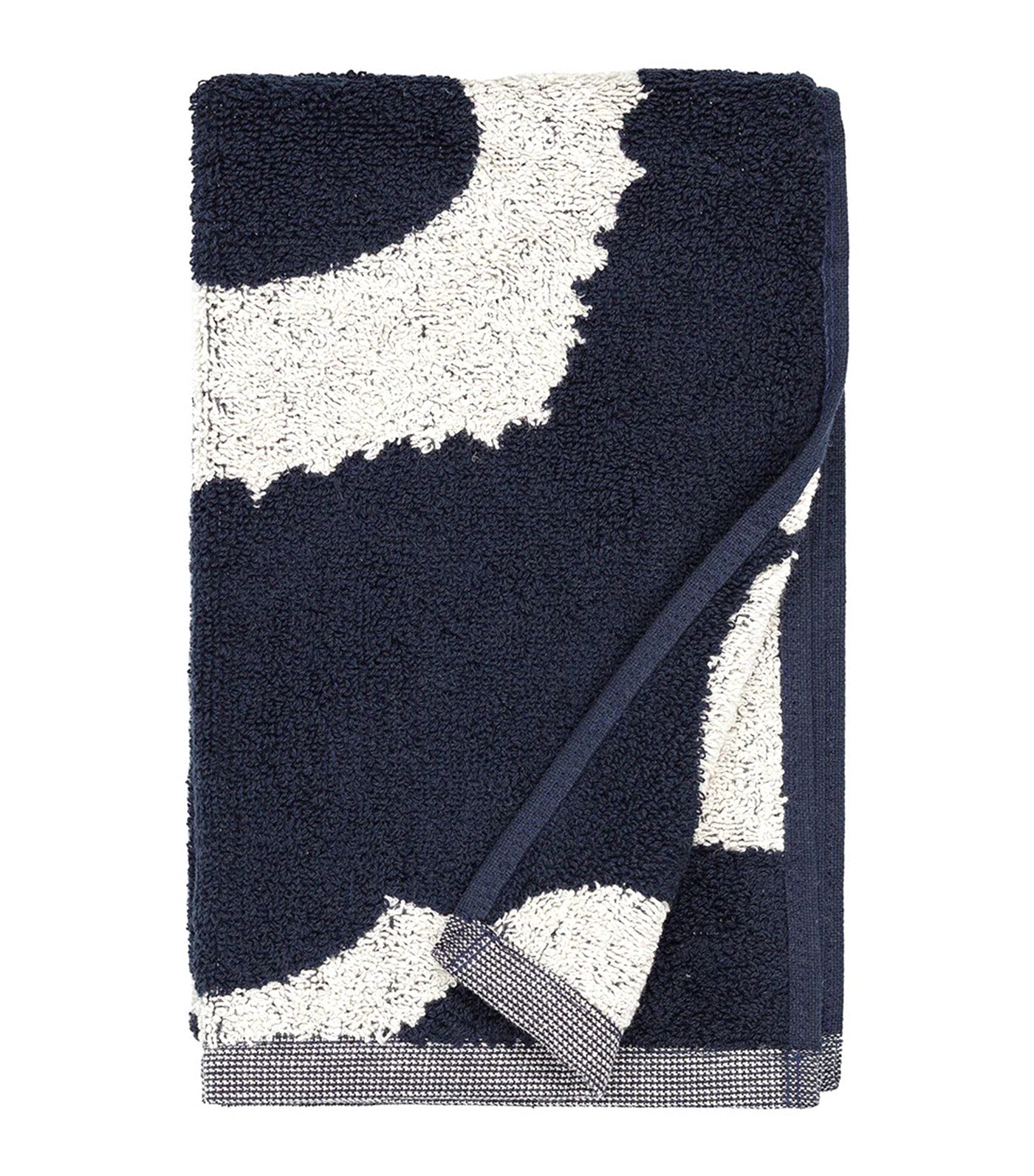 Unikko Towels Cotton/Dark Blue