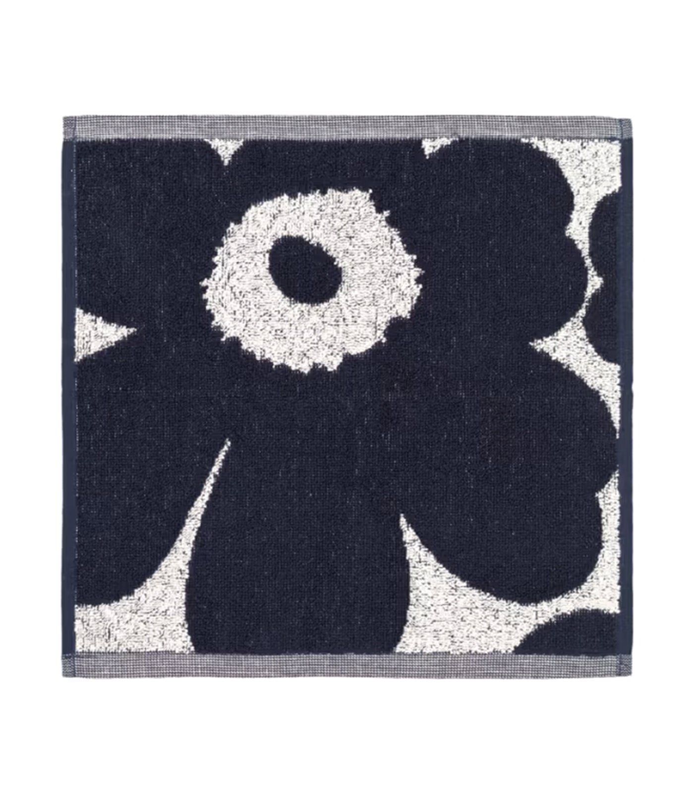 Unikko Towels Cotton/Dark Blue