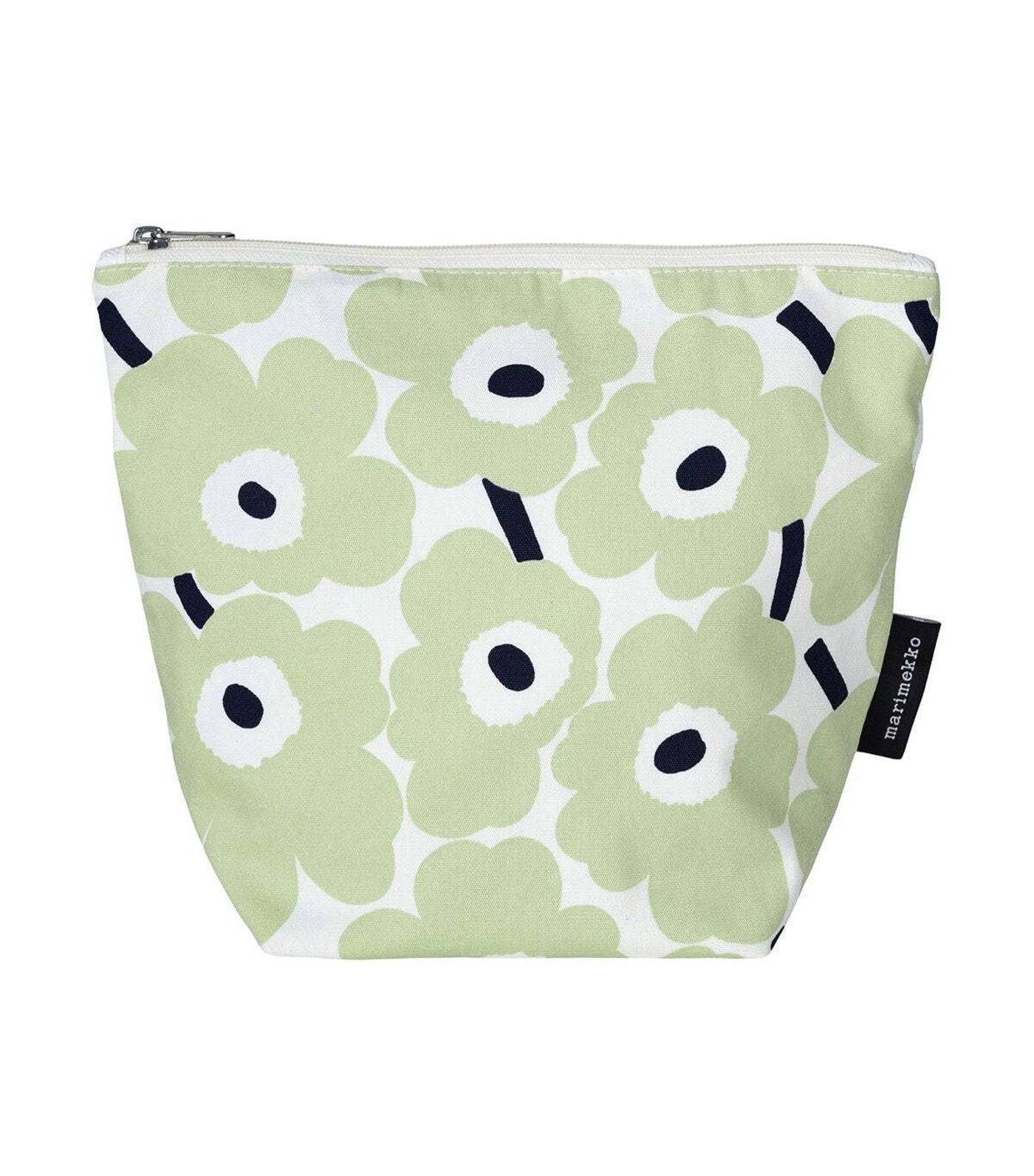 Kaje Mini Unikko Cosmetic Bag Off White/Sage/Dark Blue