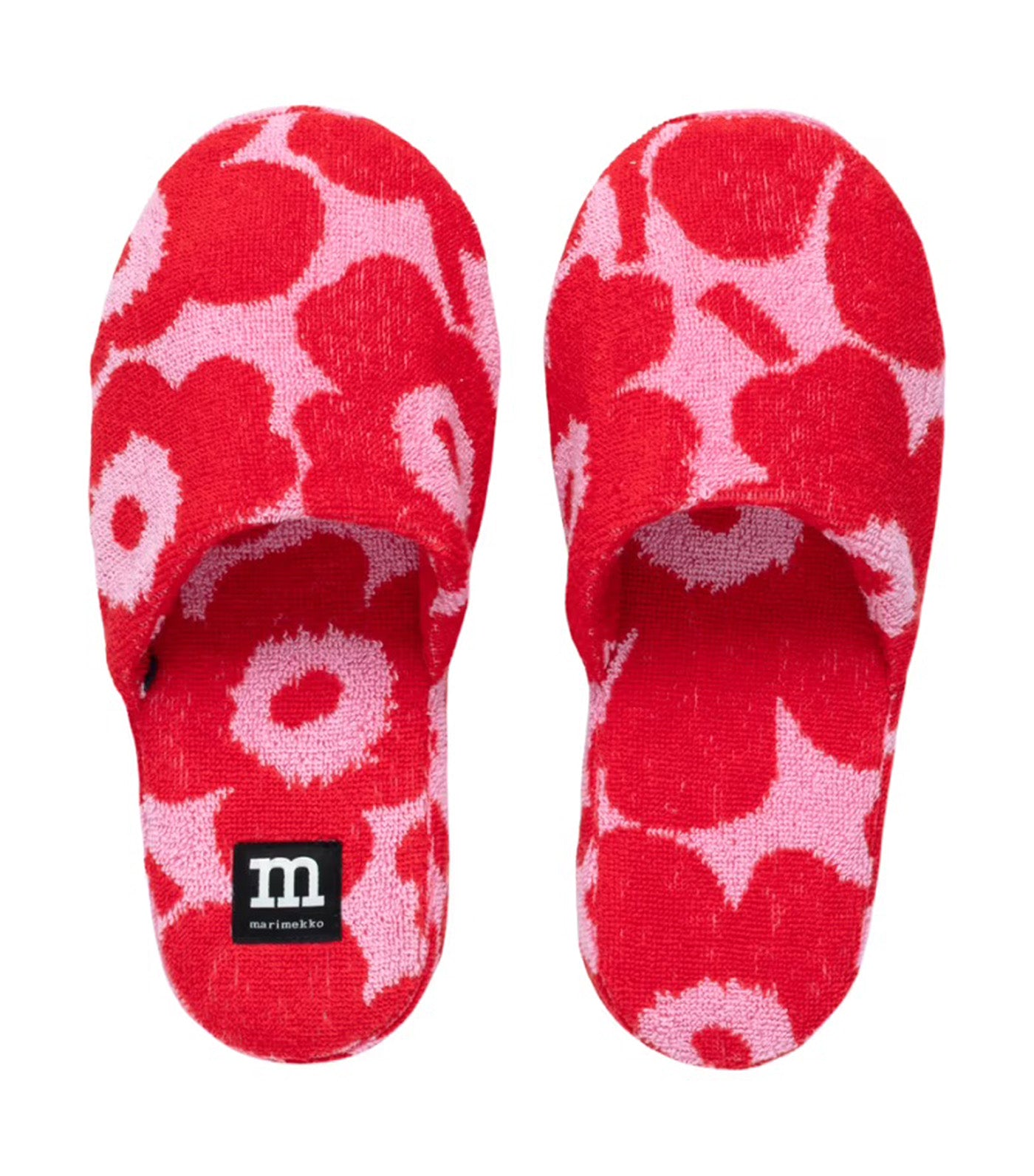 Mini Unikko Slippers Pink/Red
