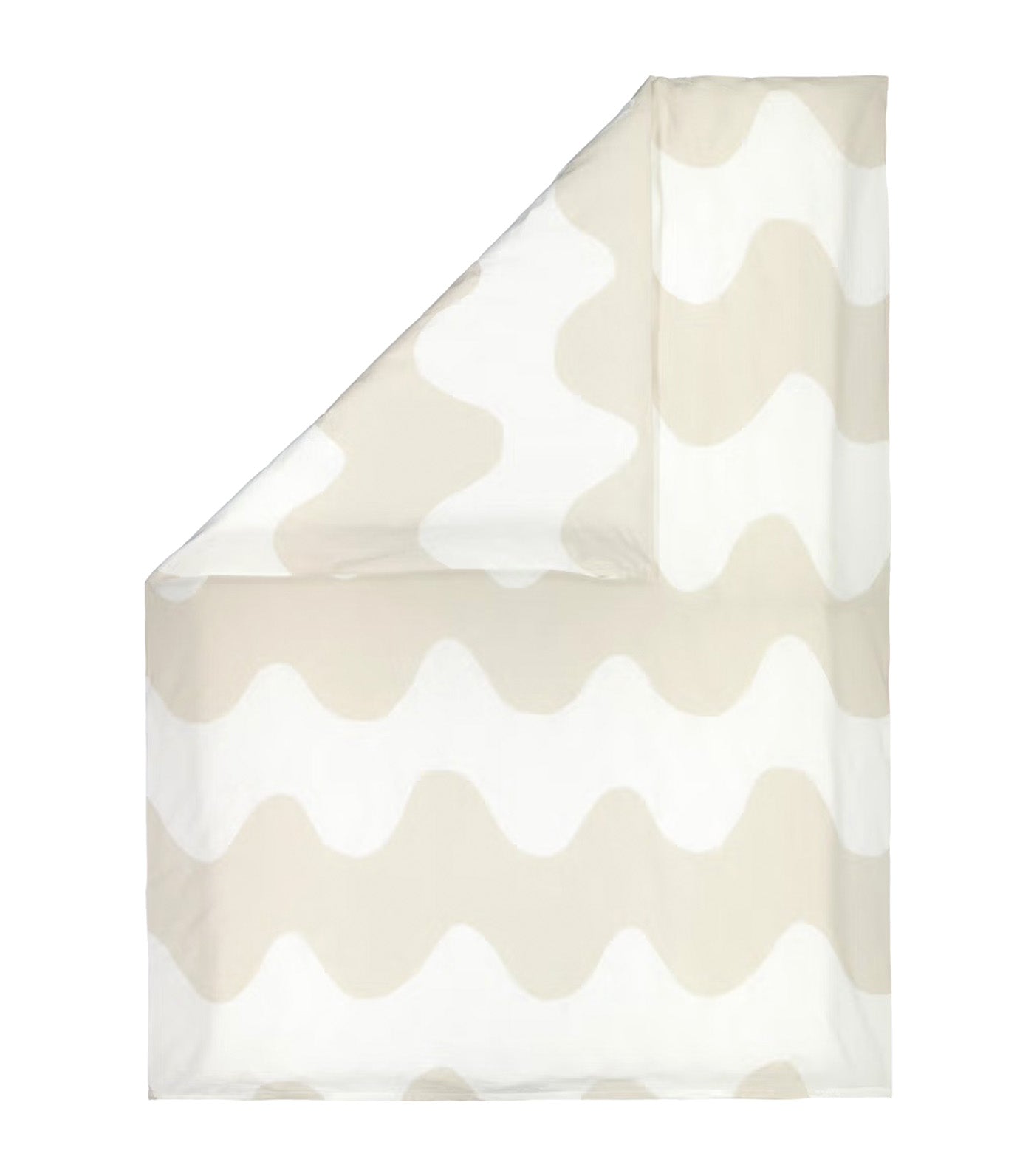 Lokki Duvet Cover and Pillow Cases White Beige