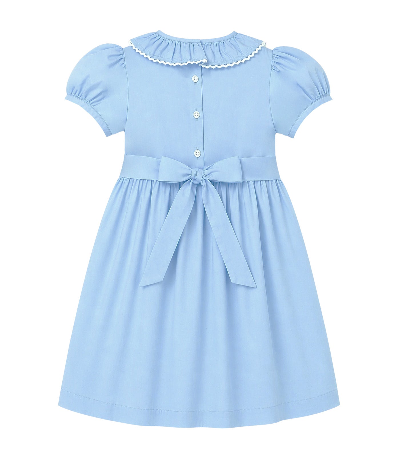 Sylvie Girls Smocked Dress with Headband