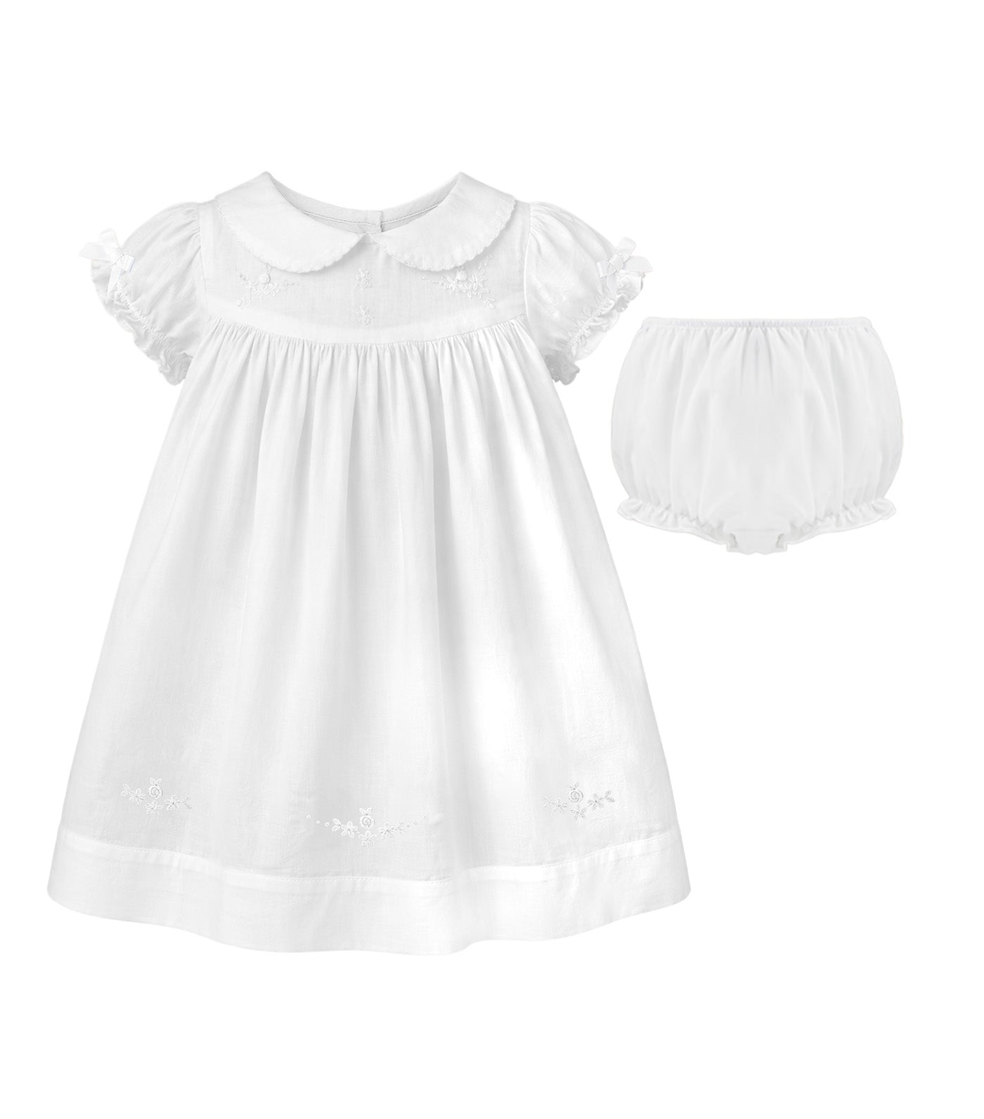 Rina Baby Girls Embroidered Dress