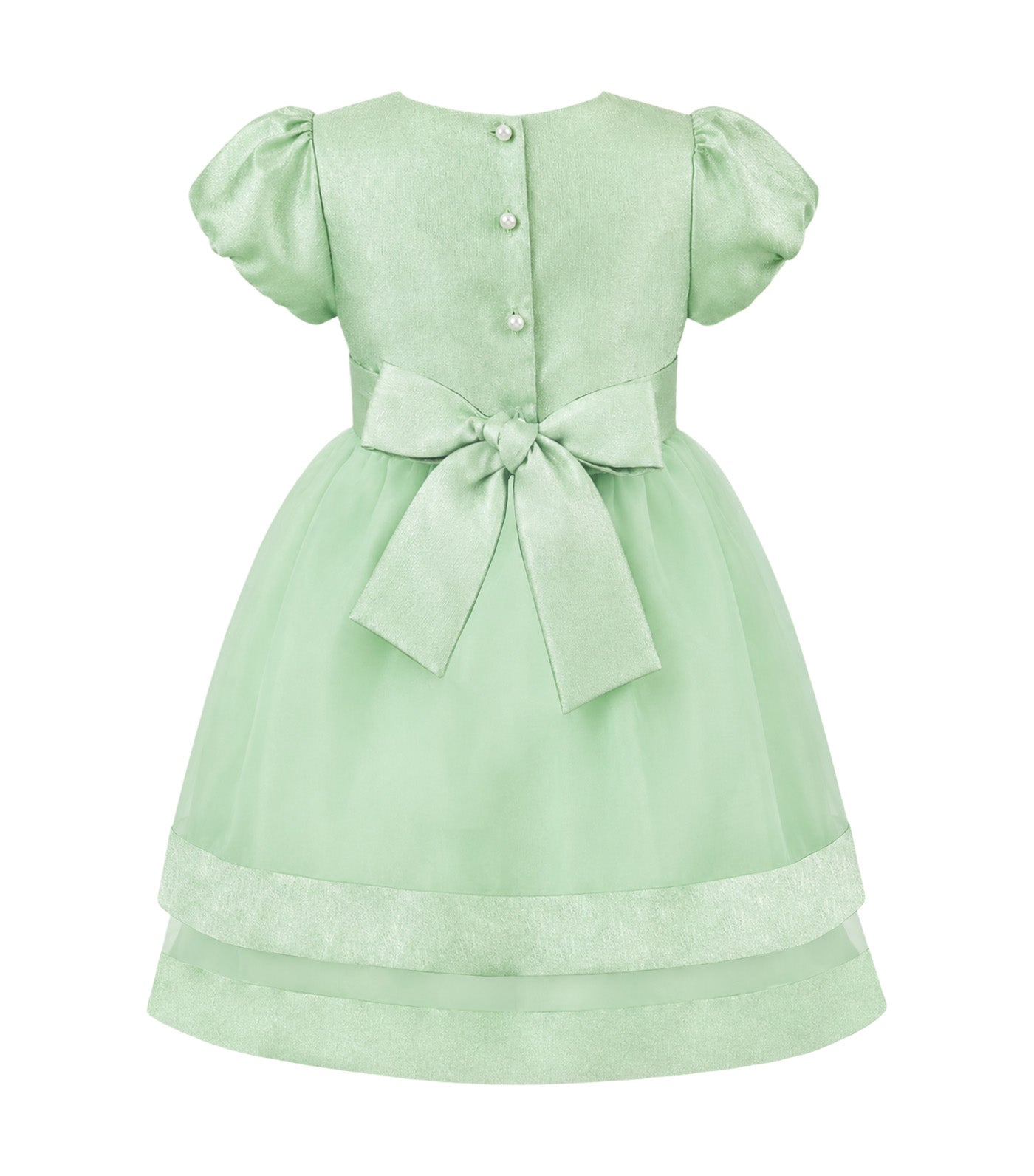 Riley Girls Party Dress Green