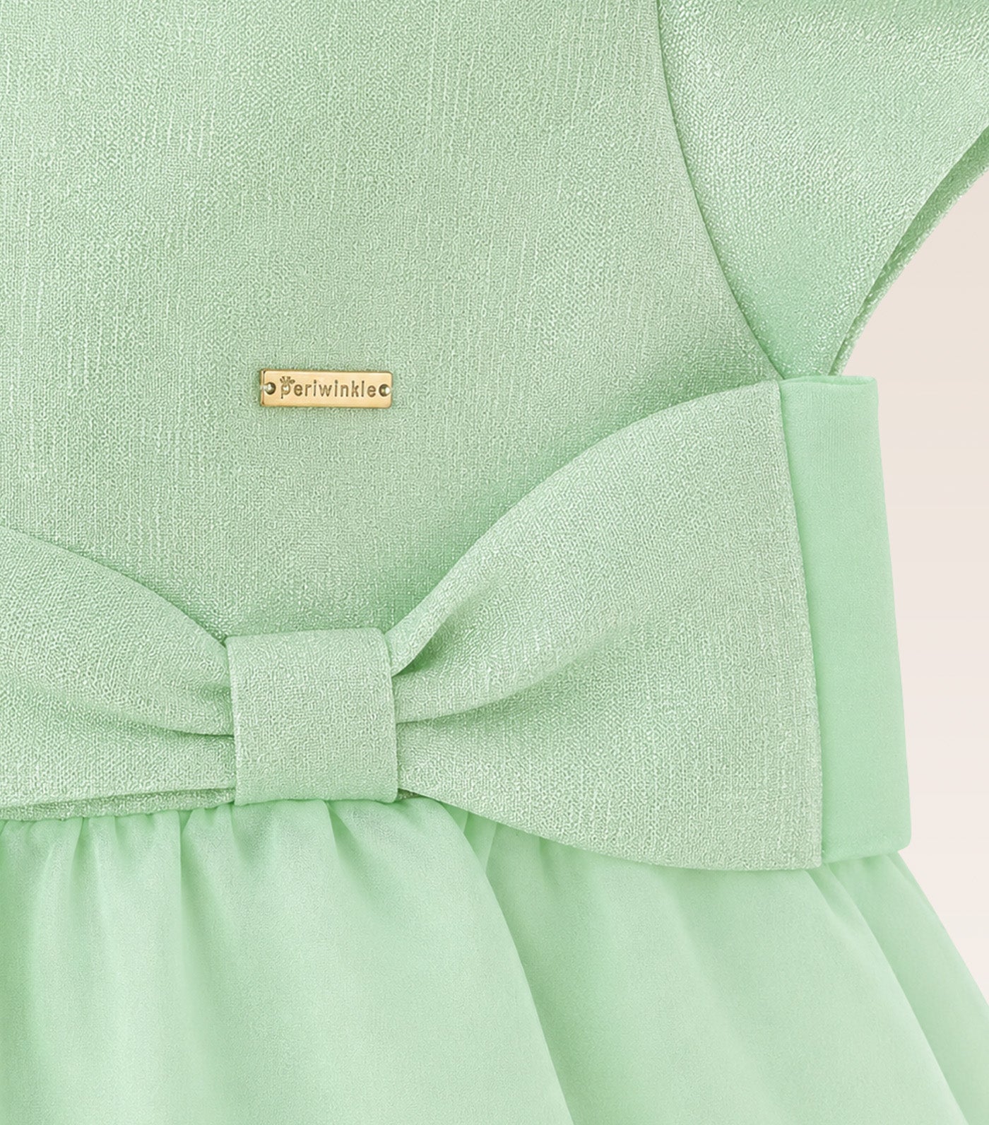 Riley Girls Party Dress Green