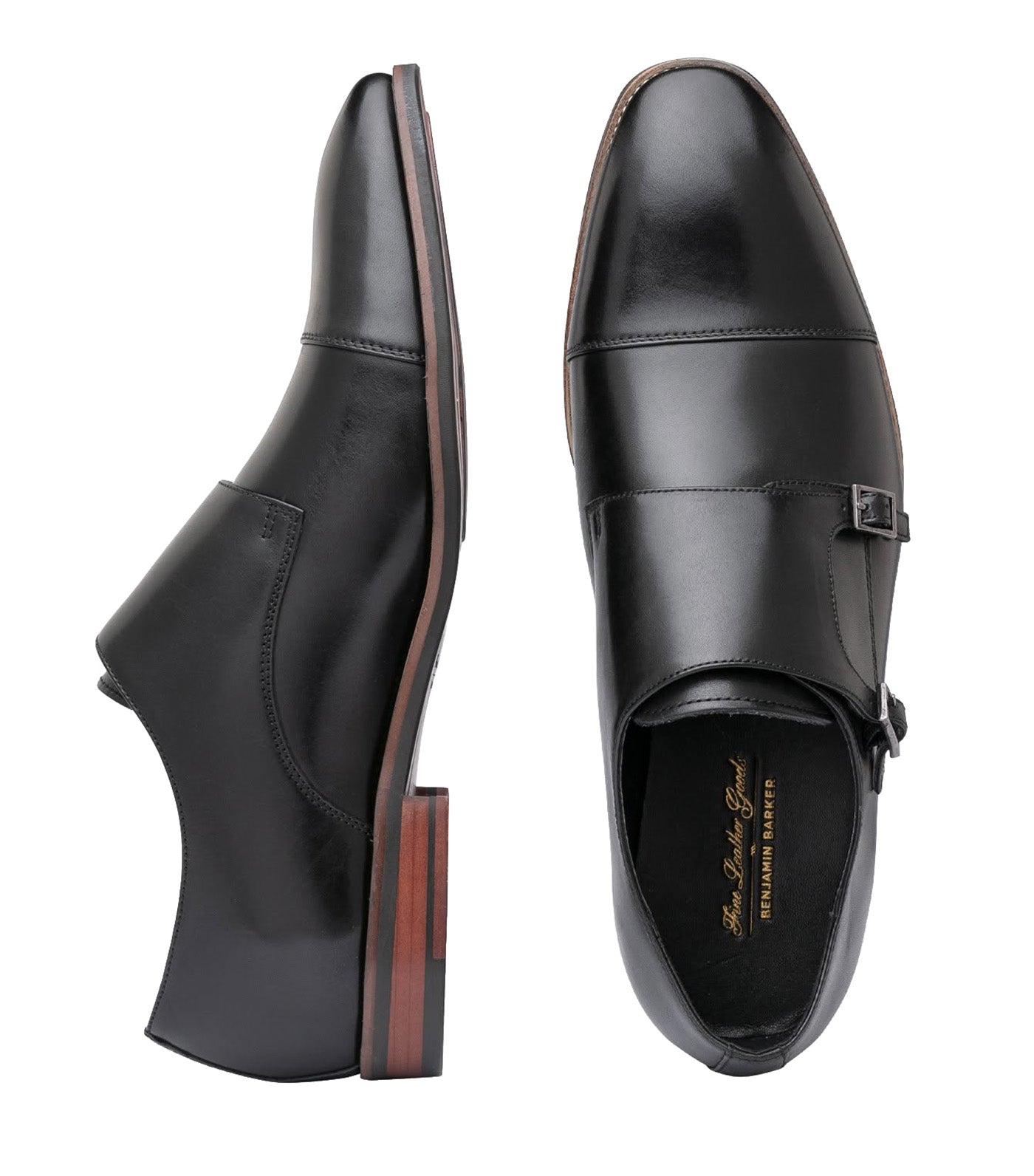 Bristol Monk Strap Black