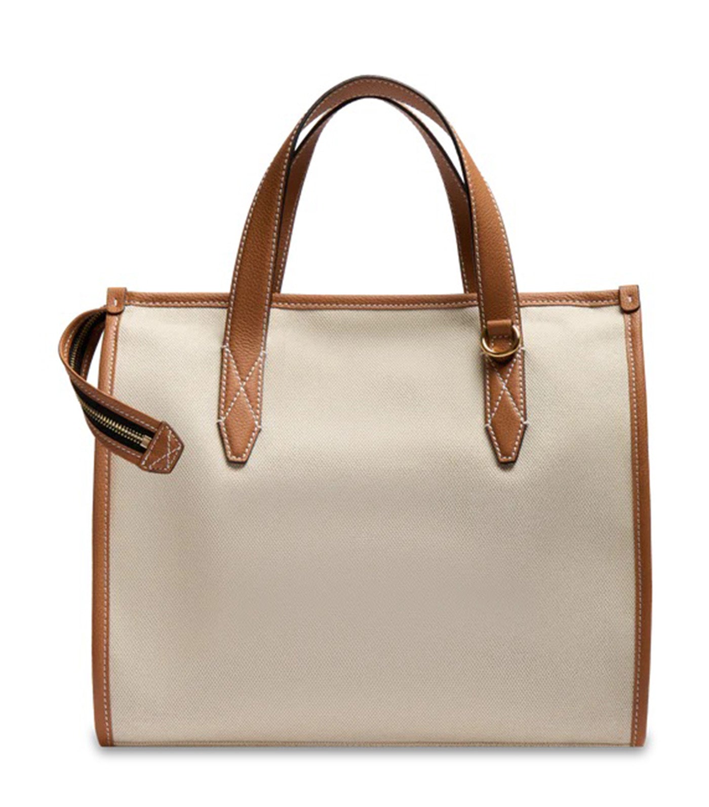 Jour De Lancel M Zip Tote Bag Natur/Camel