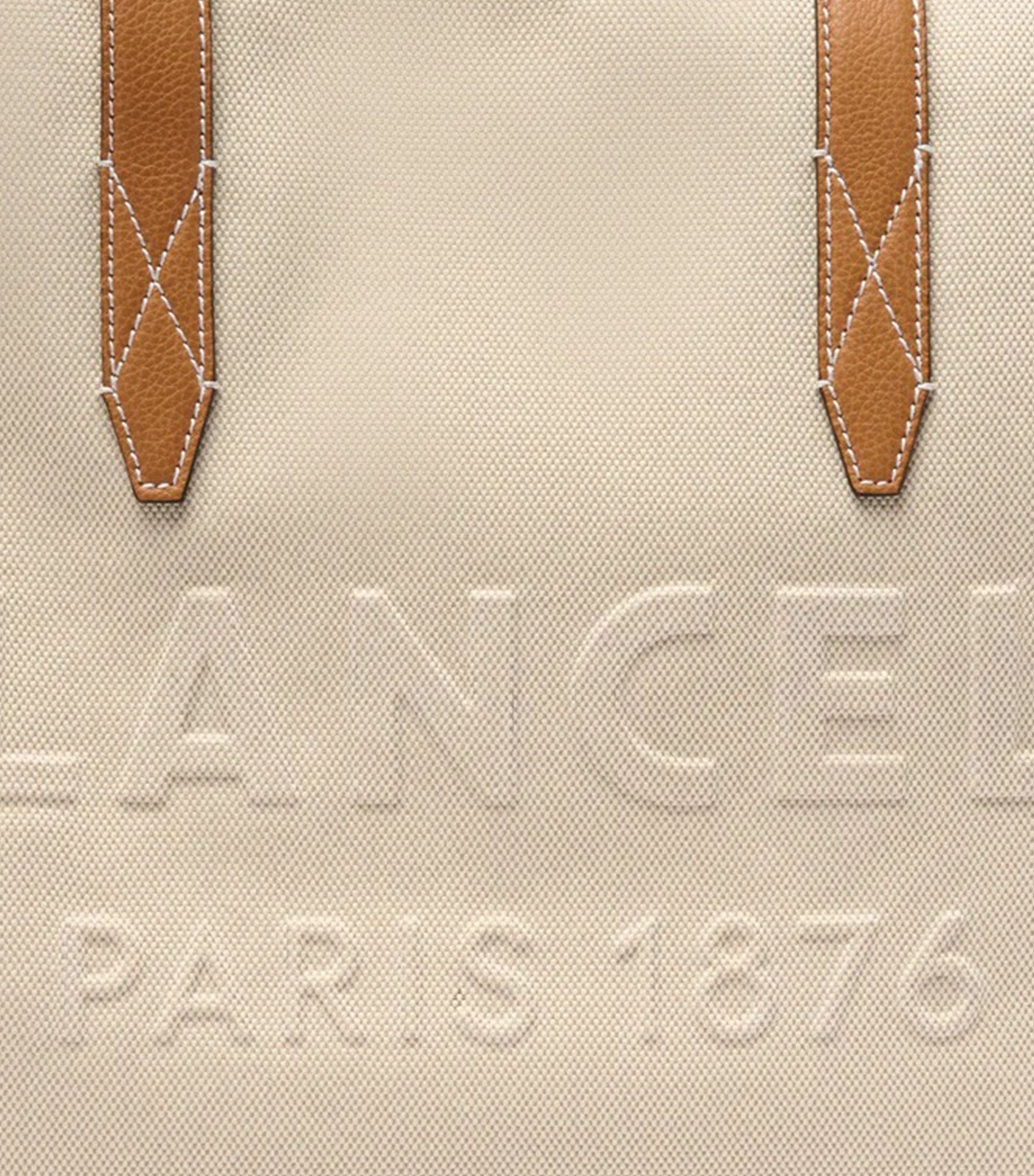 Jour De Lancel L Zip Tote Bag Y5 Natur/Camel