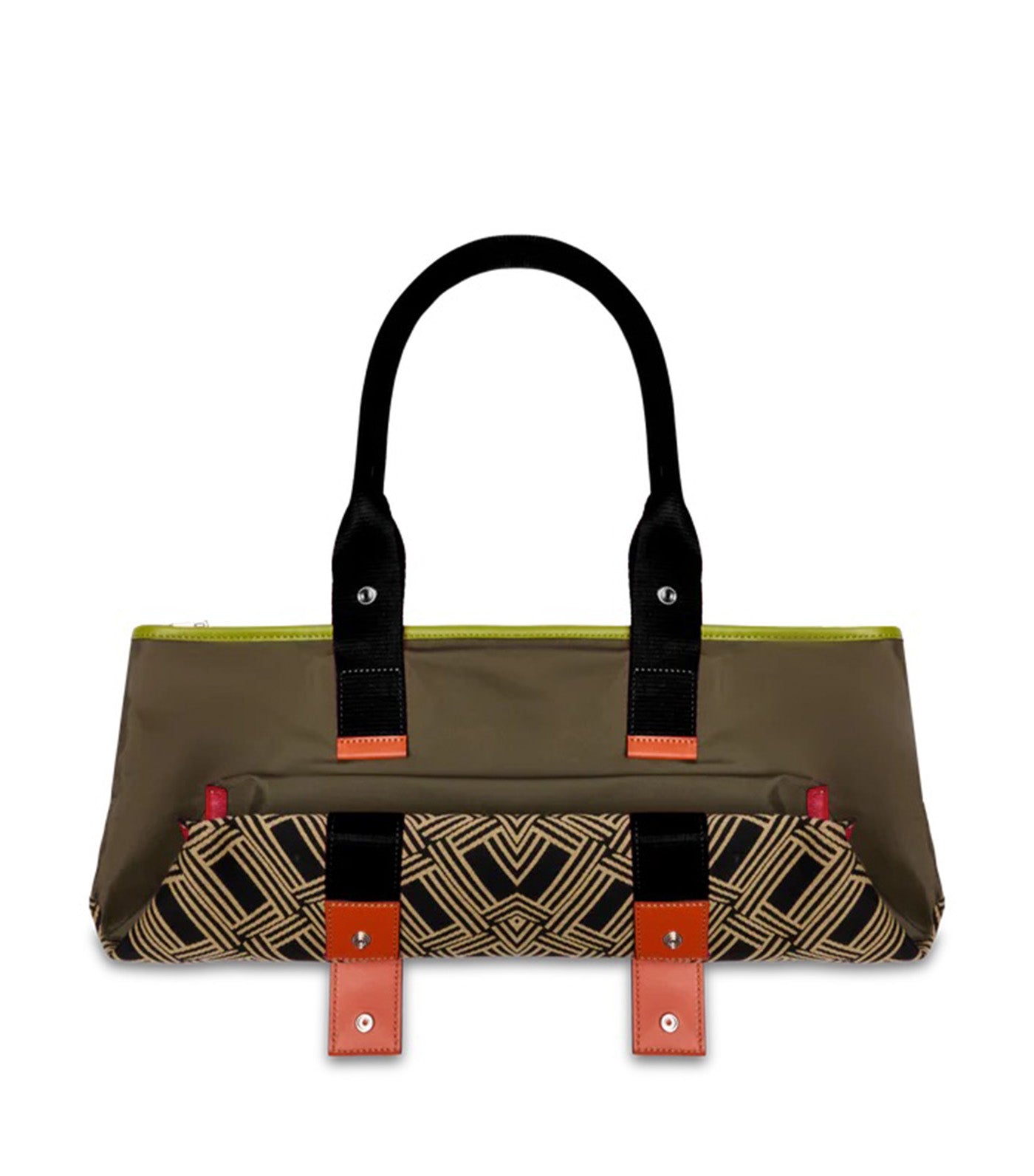 Mistral Rollable De Lancel M Zip Tote Multicolor/Black
