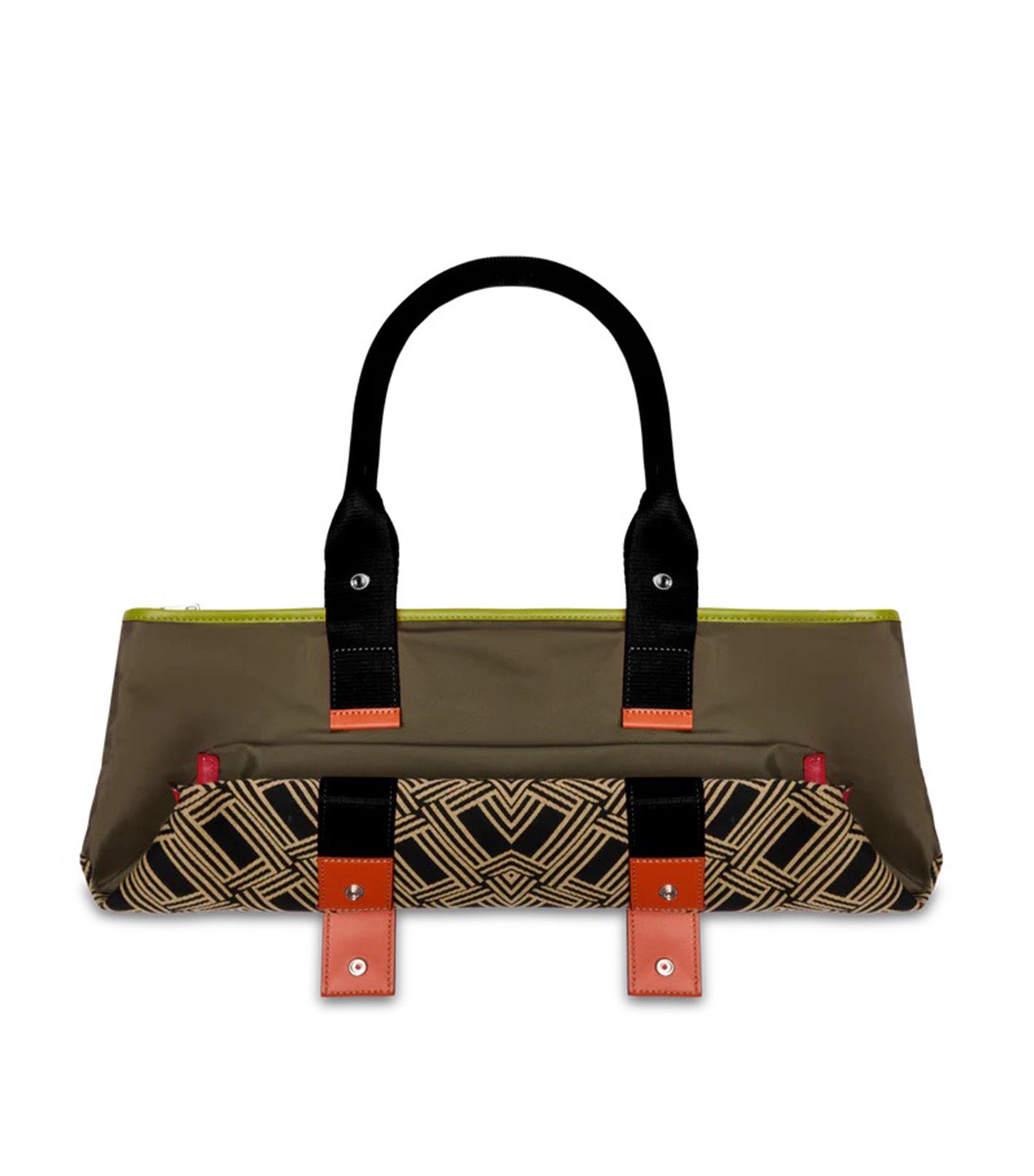 Mistral Rollable De Lancel L Zip Tote Multicolor/Black