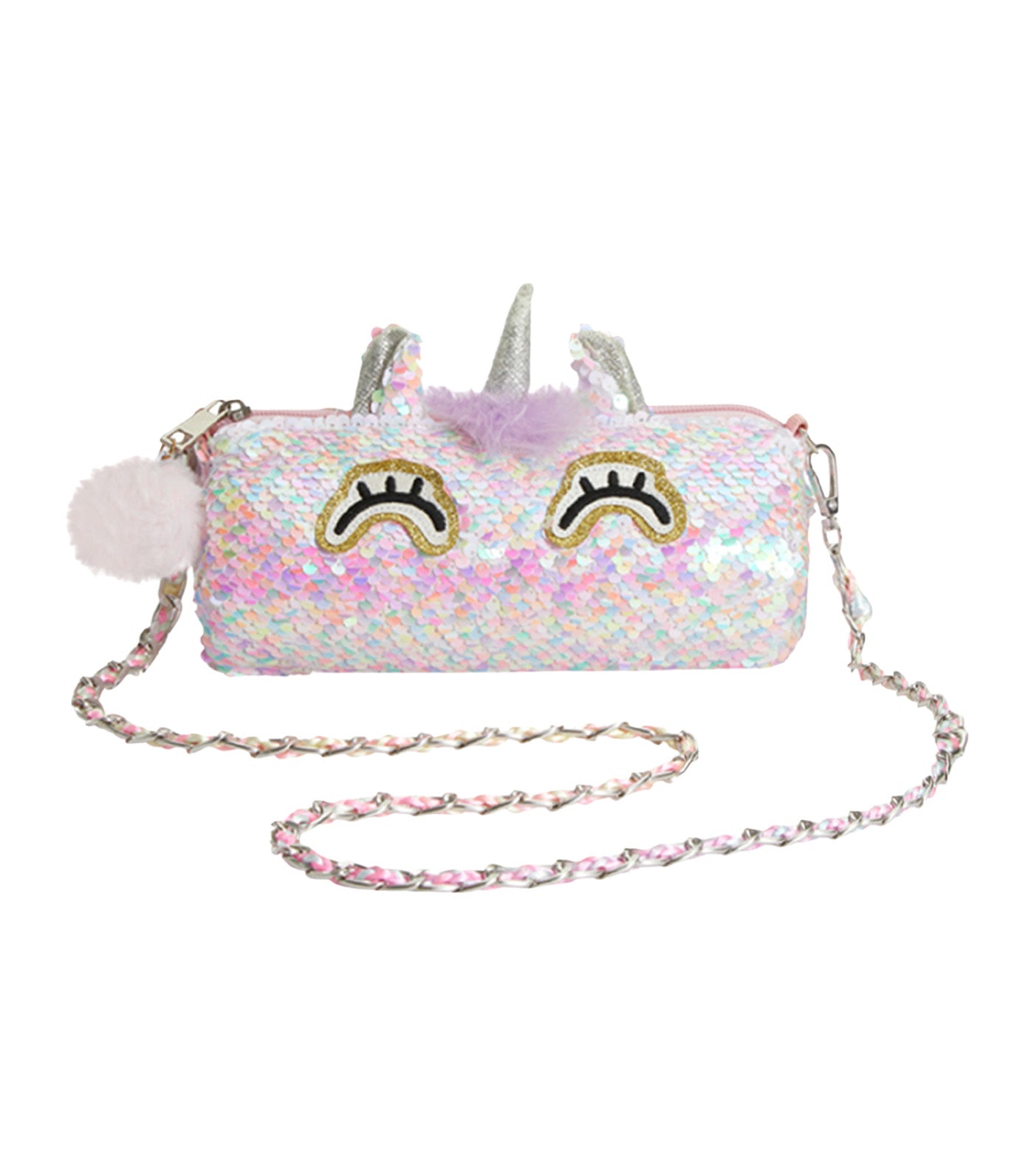 Sequined Unicorn Shoulder Bag