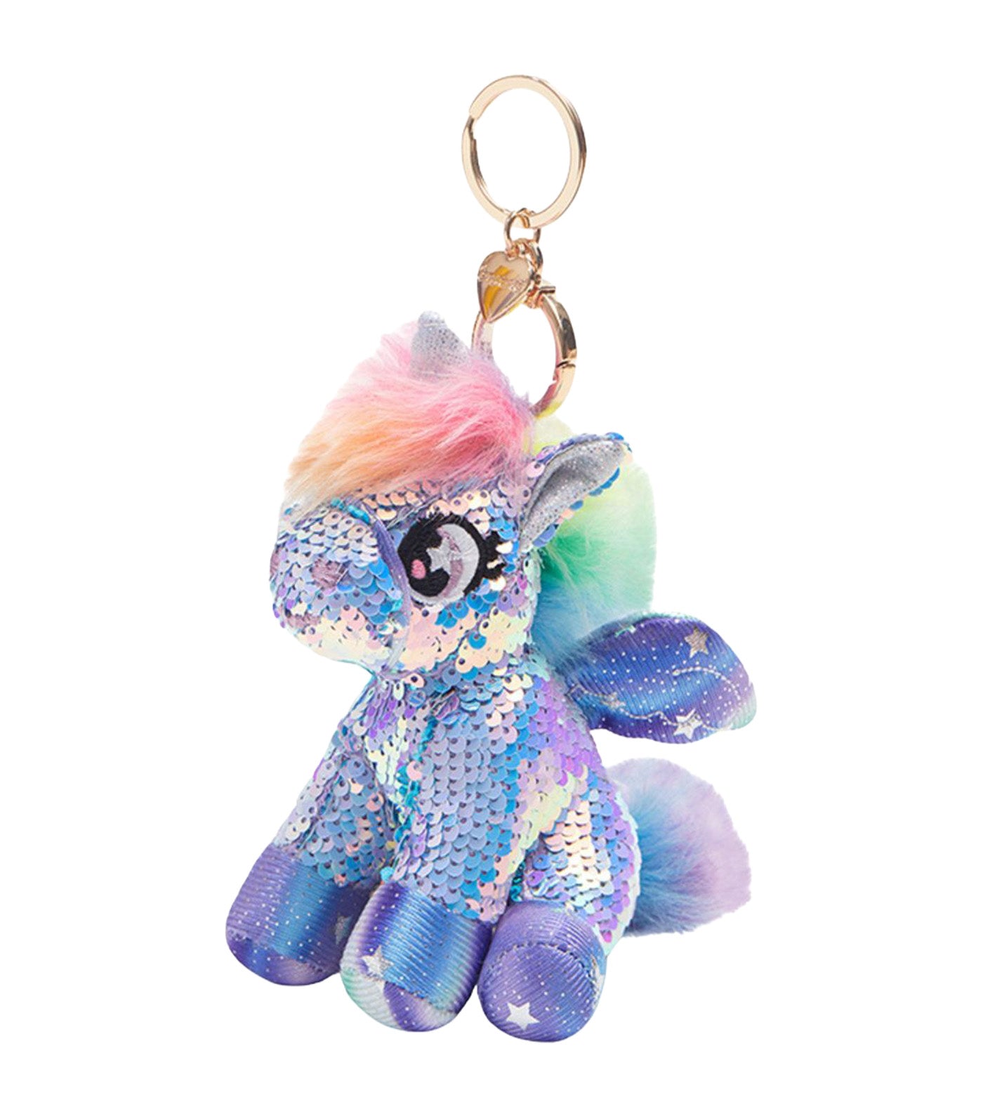 Sequined Unicorn Bag Charm