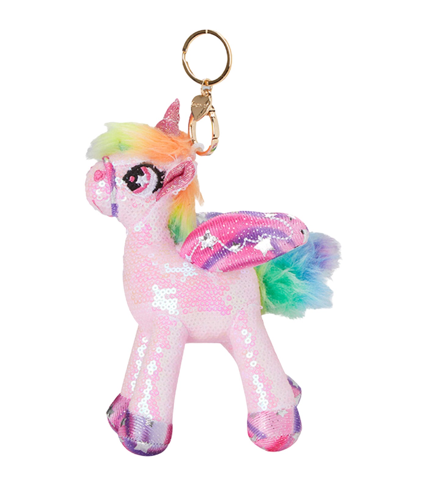 Sequined Unicorn Bag Charm