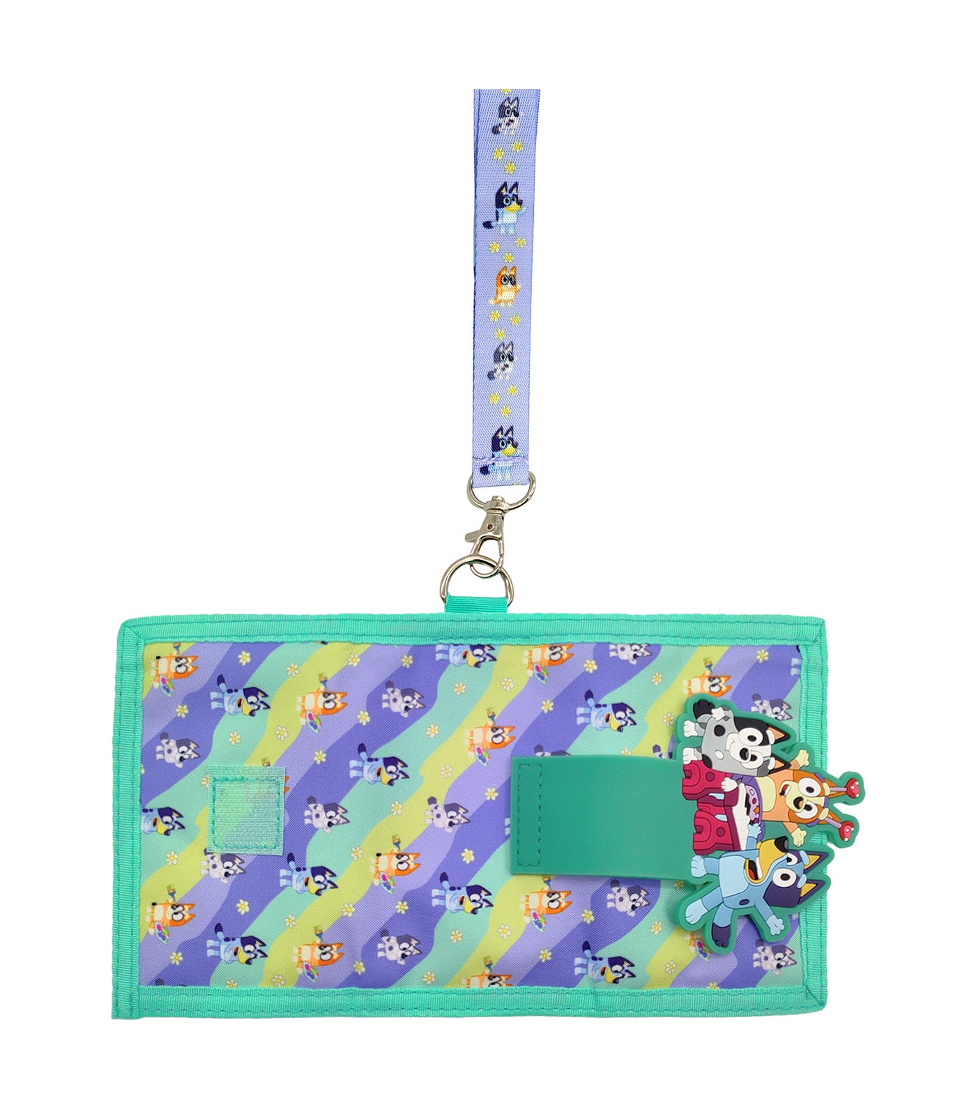 Totsafe Bluey Bingo Muffin Series Lanyard Wallet Multi