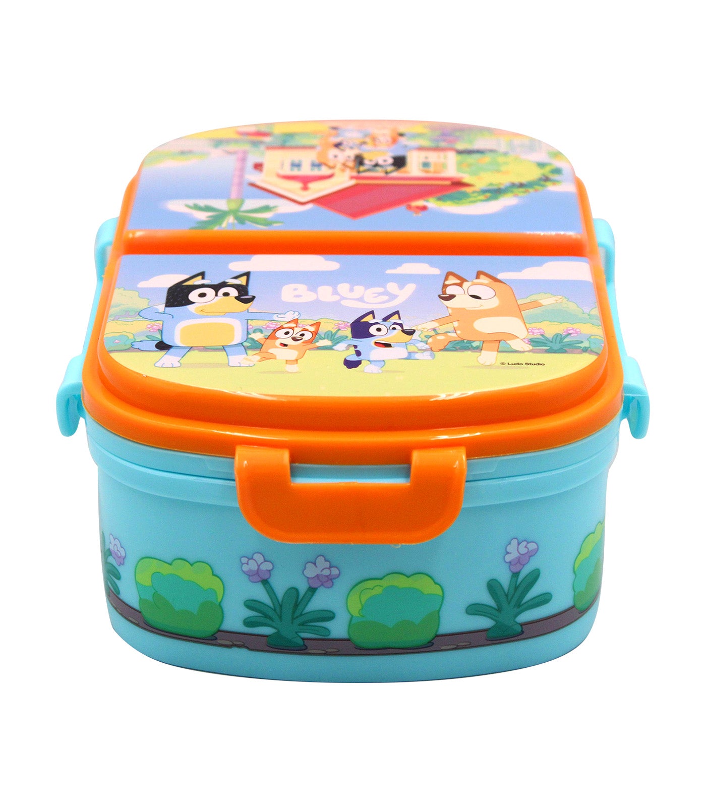 Totsafe Bluey 3-Partition Lunch Box 1000ml Bluey & Family
