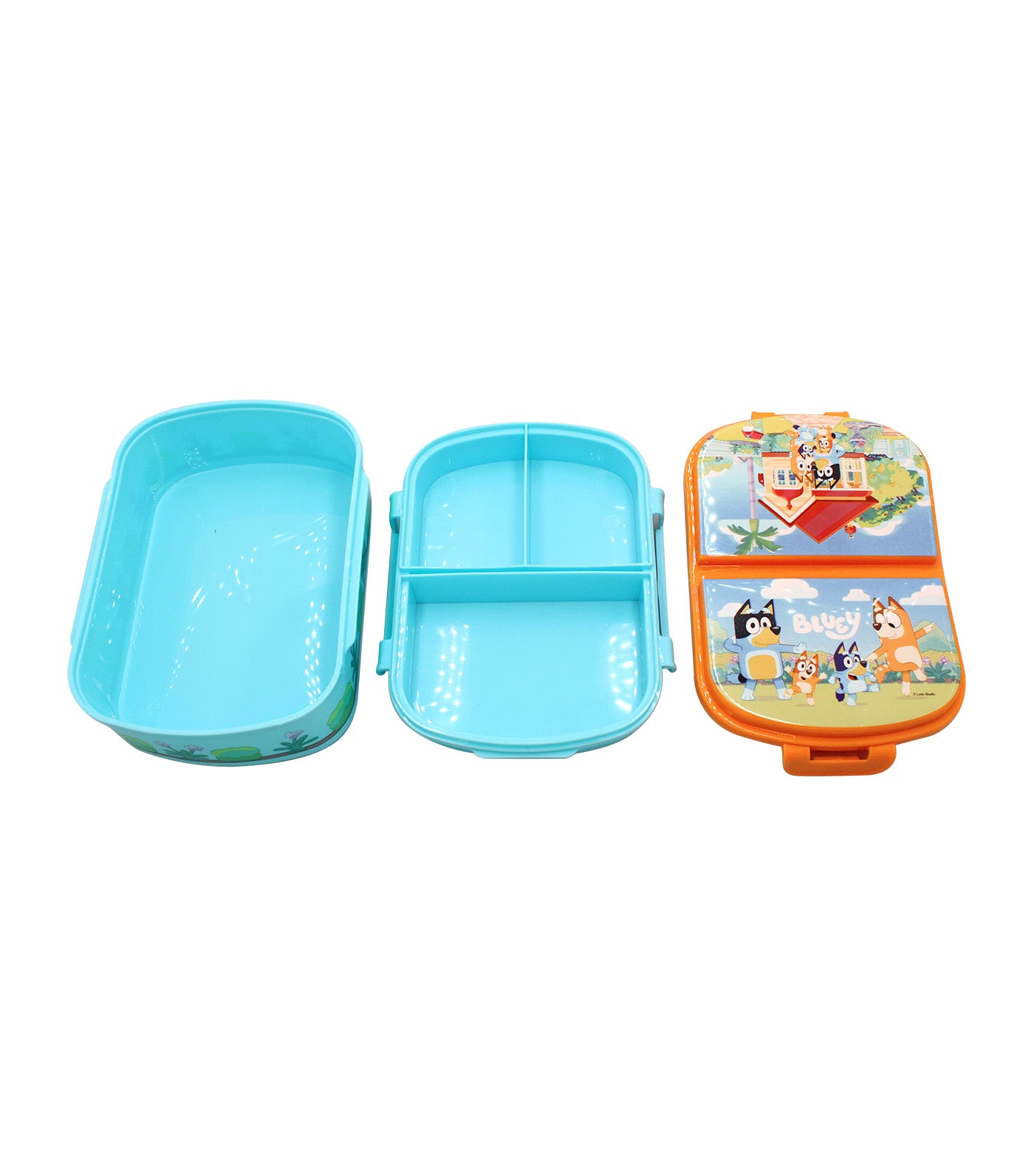 Totsafe Bluey 3-Partition Lunch Box 1000ml Bluey & Family