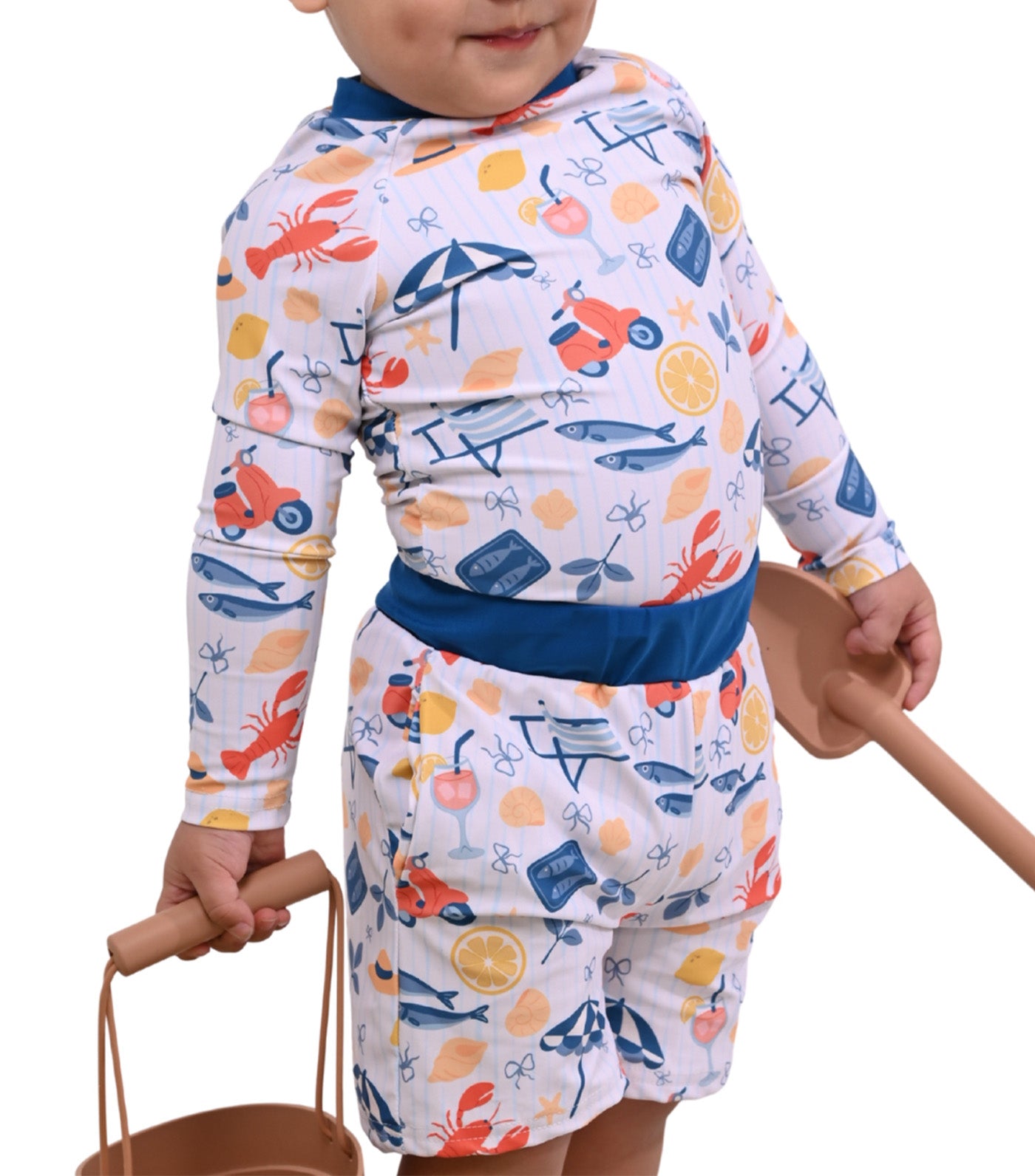 Enzo Boys UPF50+ Rash Guard Set